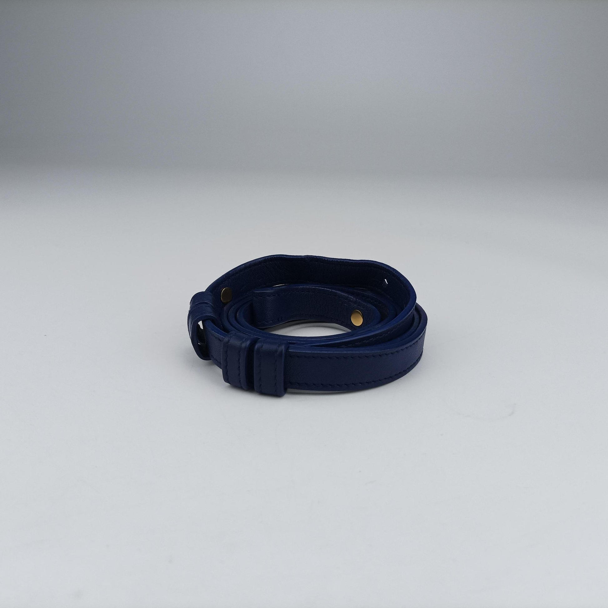 Y Ligne Petit Cabas Blue Leather 311210 311210.527066Yライン プチカバス ブルー レザー 311210 311210.527066