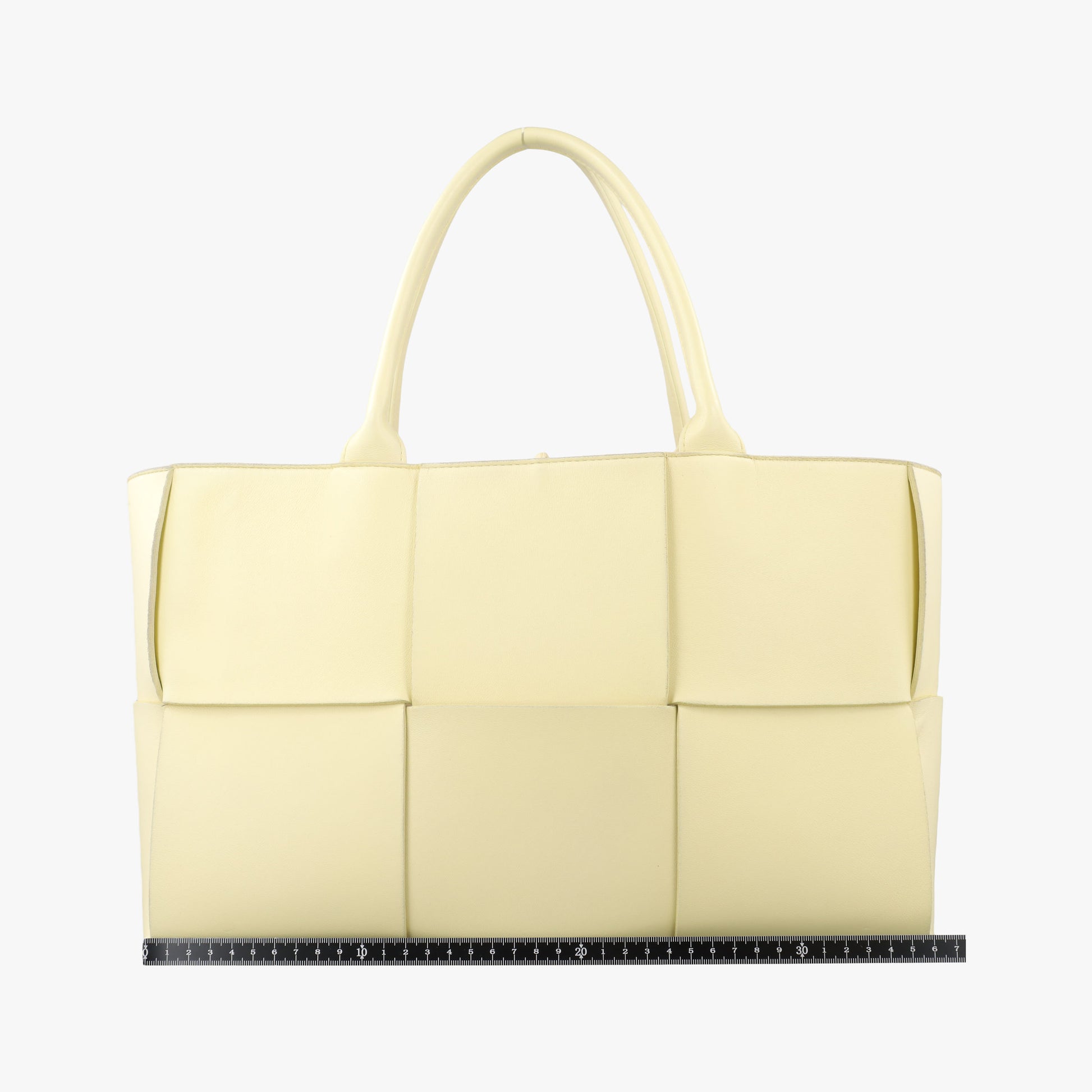 THE ARCO Tote small Yellow lambskin B09329458T IC Chipスモールザ アルコトート イエロー ラムスキン B09329458T ICチップ