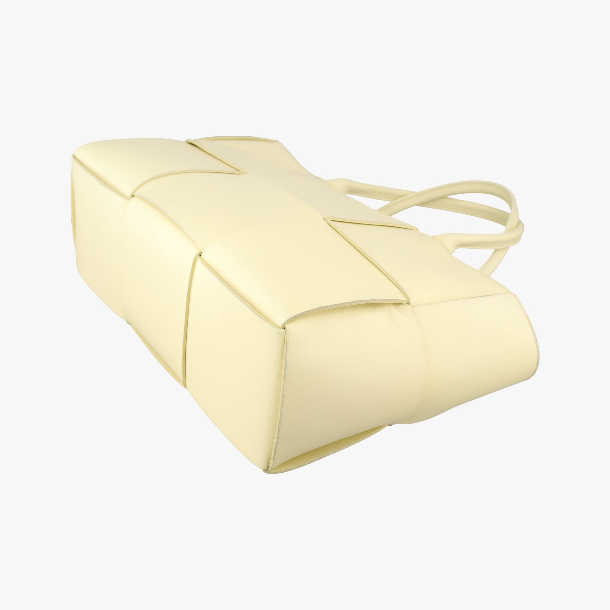 THE ARCO Tote small Yellow lambskin B09329458T IC Chipスモールザ アルコトート イエロー ラムスキン B09329458T ICチップ