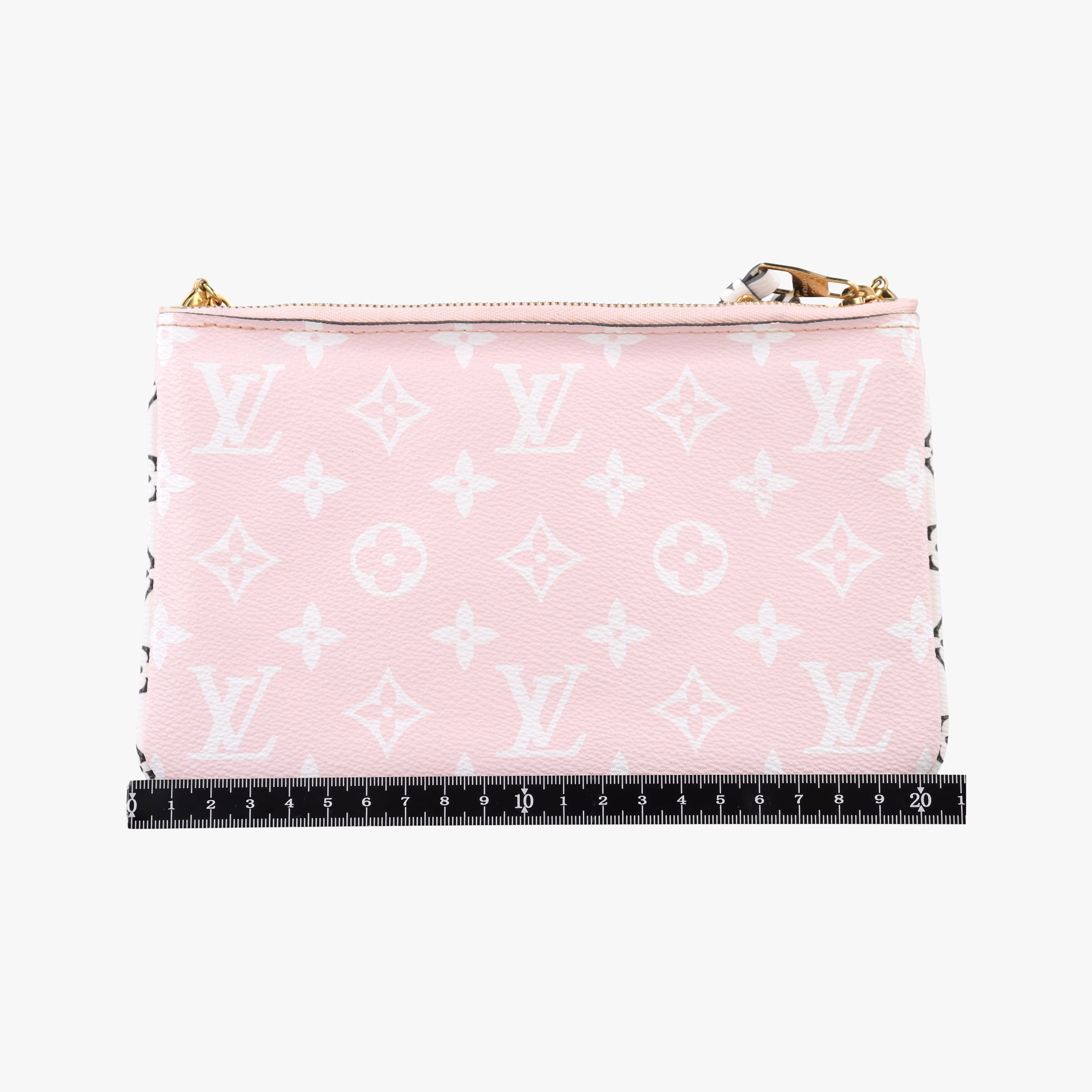Pochette Double Zip ROUGE Monogram Giant M67561 GI1109ポシェットドゥーブルジップ ルージュ モノグラム ジャイアント M67561 GI1109