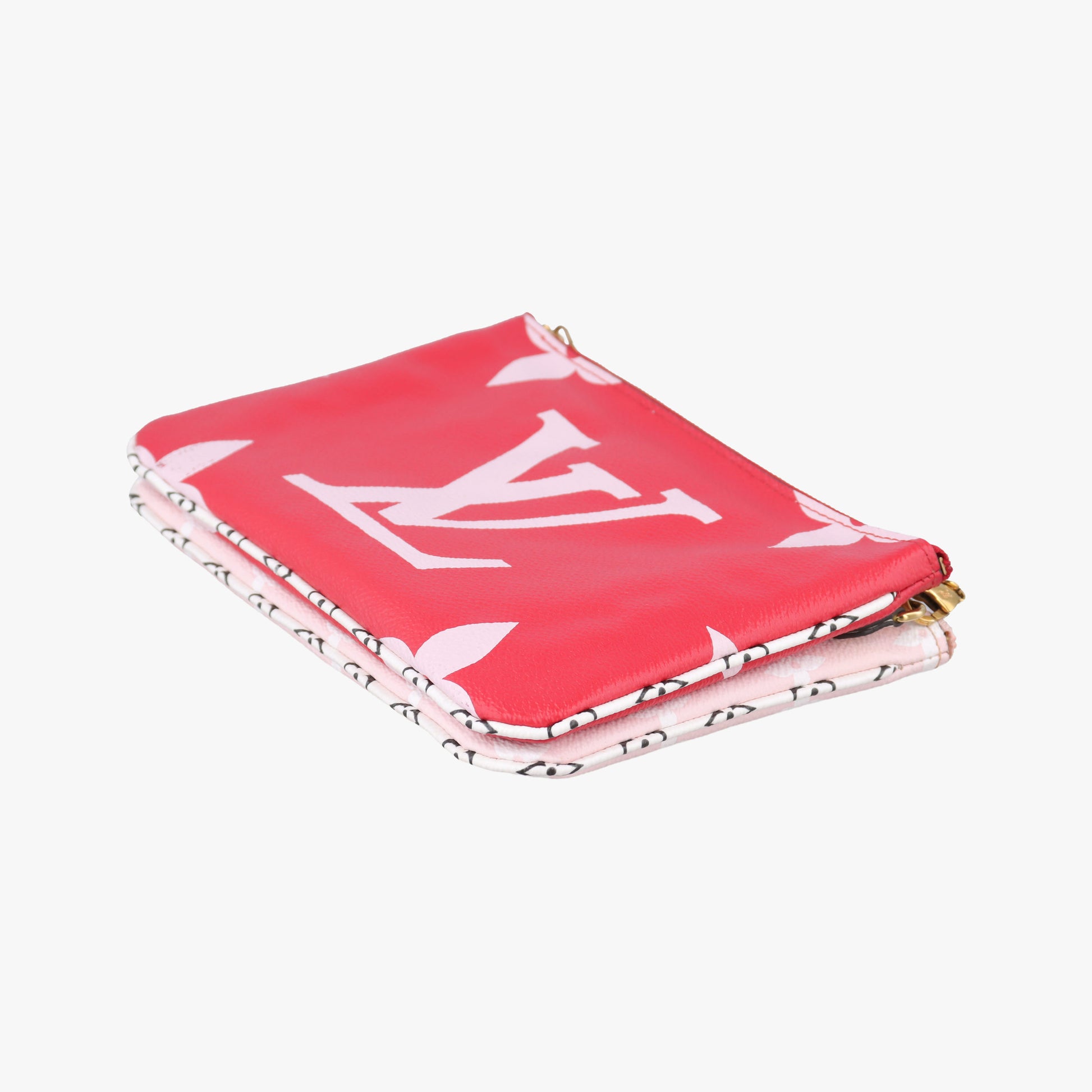 Pochette Double Zip ROUGE Monogram Giant M67561 GI1109ポシェットドゥーブルジップ ルージュ モノグラム ジャイアント M67561 GI1109