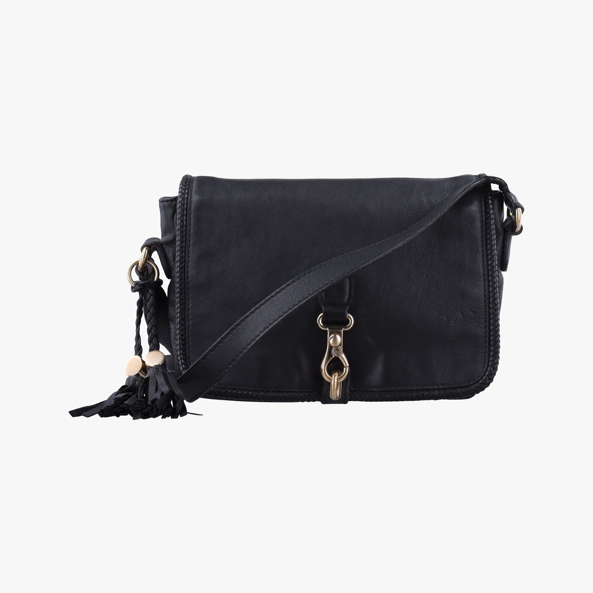 Marrakech Messenger Black Leather 357024 B9507372マラケシュ メッセンジャー ブラック レザー 357024 B9507372
