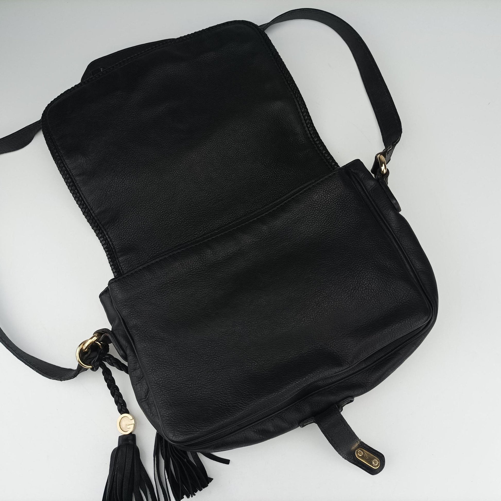 Marrakech Messenger Black Leather 357024 B9507372マラケシュ メッセンジャー ブラック レザー 357024 B9507372