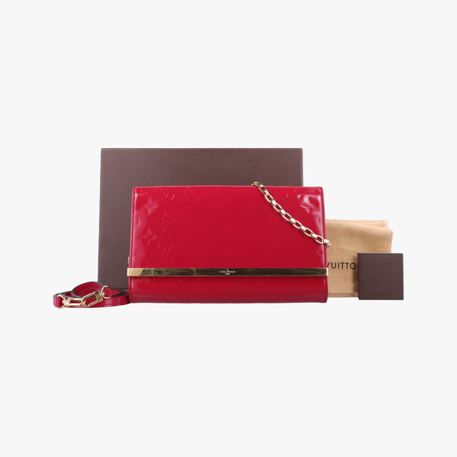 Clutch Ana pomme d'amour Vernis M90095 MI0184クラッチ アナ ポムダムール ヴェルニ M90095 MI0184