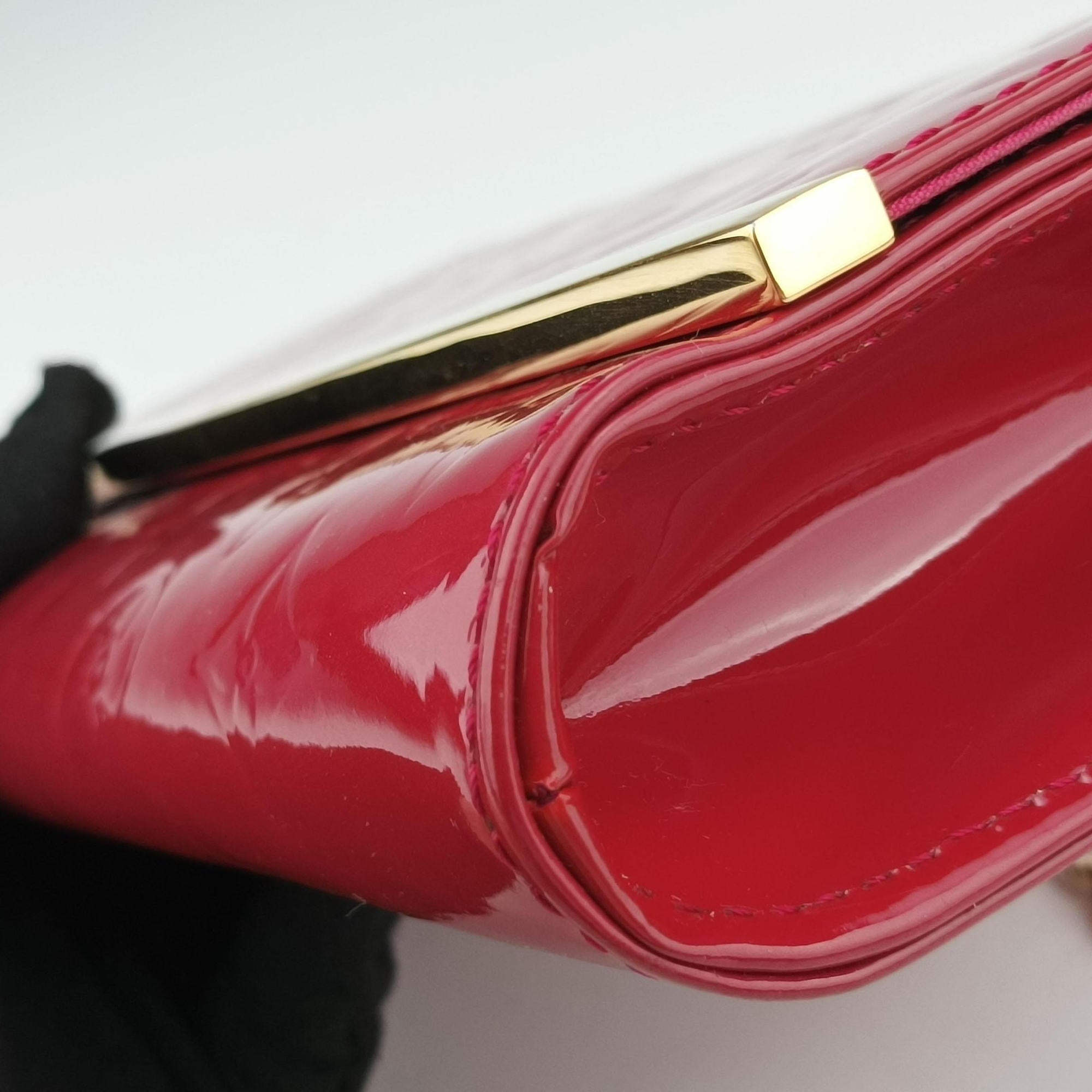 Clutch Ana pomme d'amour Vernis M90095 MI0184クラッチ アナ ポムダムール ヴェルニ M90095 MI0184