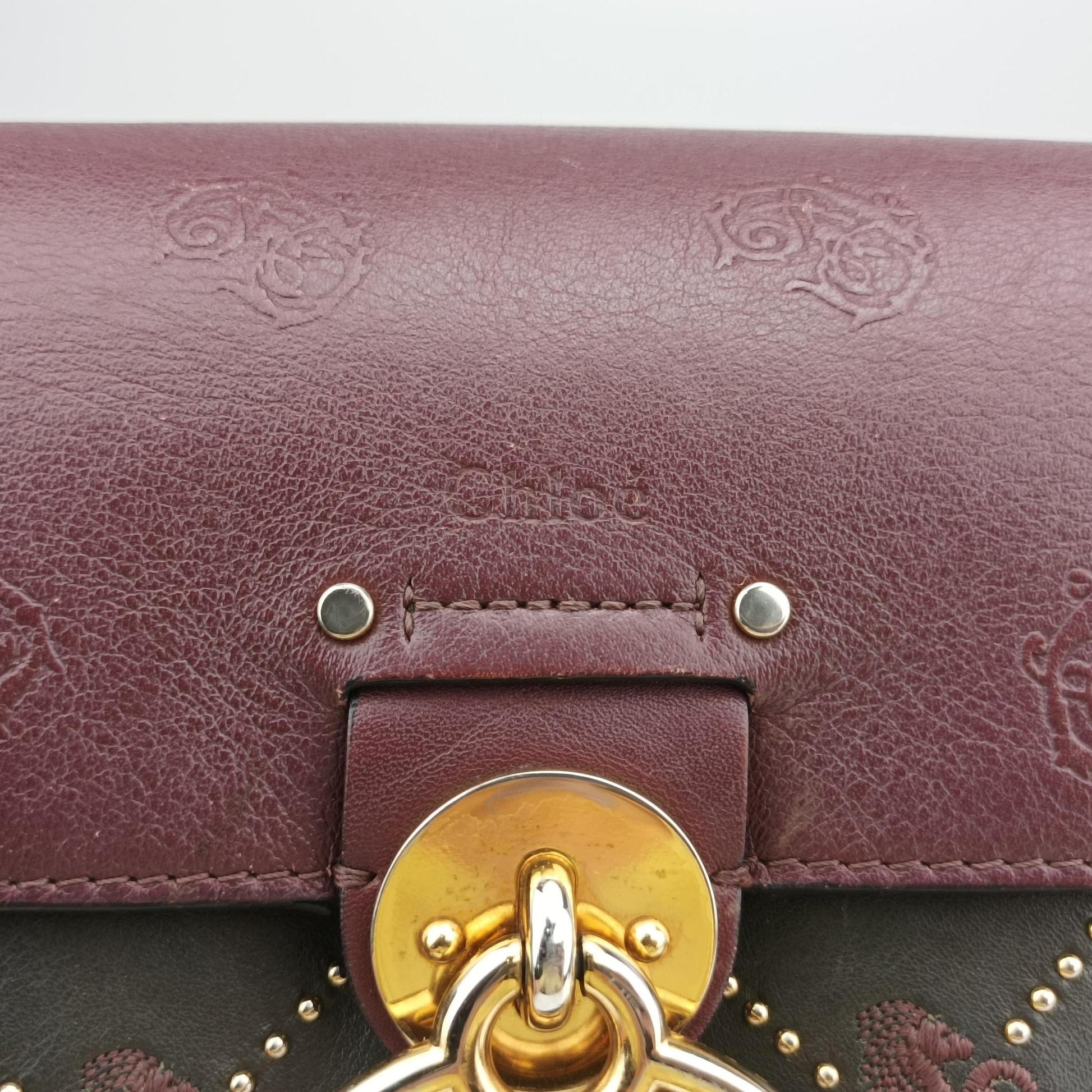 Tess Green × Bordeaux Leather × Suede 04 16 70 65テス グリーン × ボルドー レザー × スエード 04 16 70 65