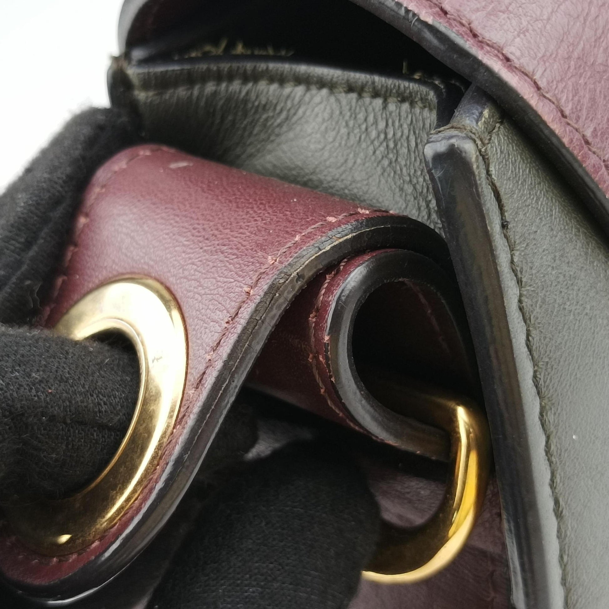 Tess Green × Bordeaux Leather × Suede 04 16 70 65テス グリーン × ボルドー レザー × スエード 04 16 70 65