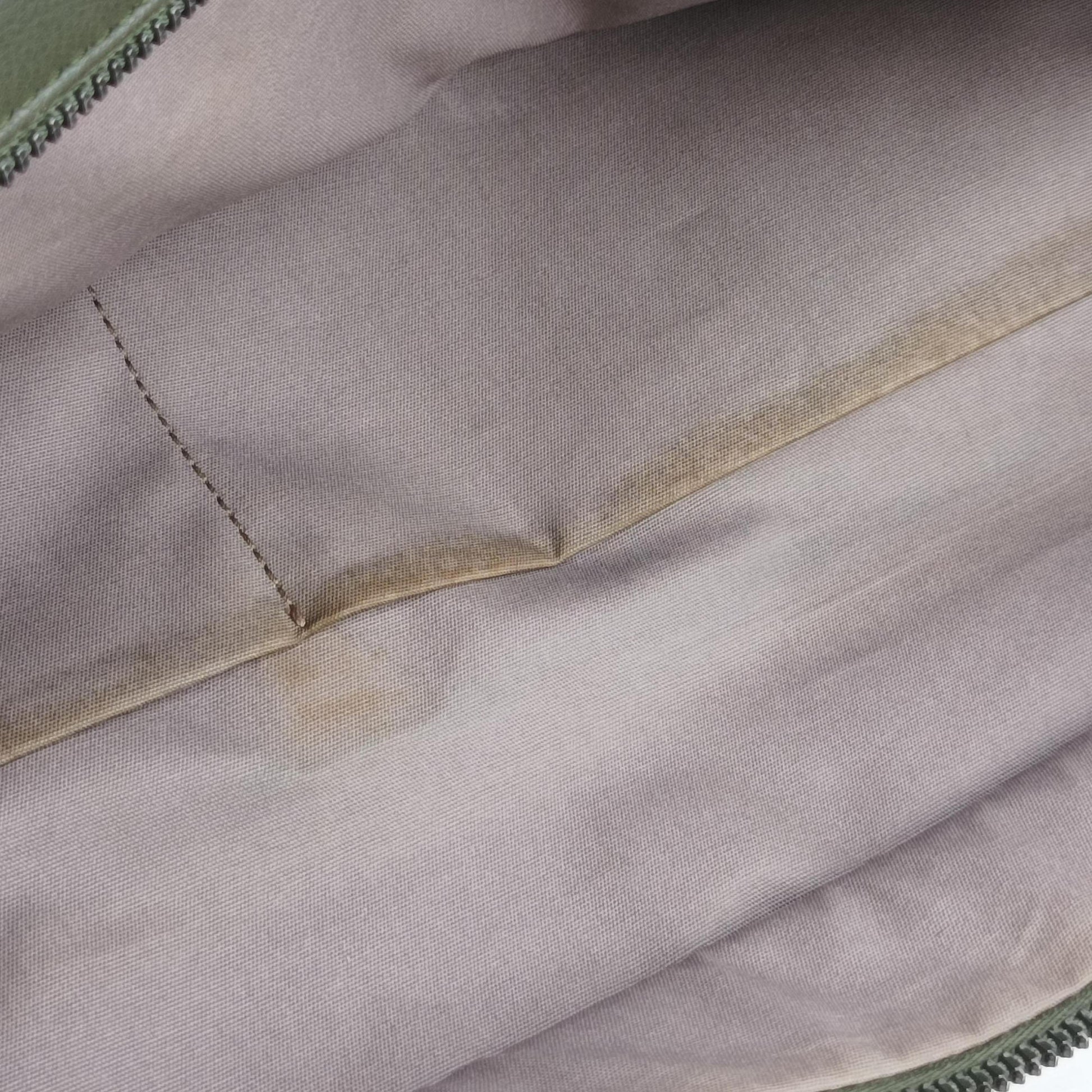 Intrecciato Green Leather B04809852Eイントレチャート グリーン レザー B04809852E