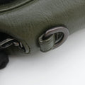 Intrecciato Green Leather B04809852Eイントレチャート グリーン レザー B04809852E