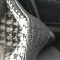 Palazzo Sultan Blue×White Tweed  & Leather CLG 117233742220パラッツォ スルタン ブルー×ホワイト ツイード × レザー CLG 117233742220
