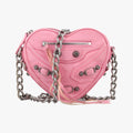 Le Cagole Heart Mini Pink lambskin 722781.5812.P.000959ル カゴーレ ハートミニ ピンク ラムスキン 722781.5812.P.000959