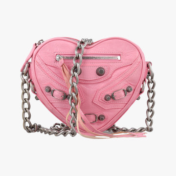 Le Cagole Heart Mini Pink lambskin 722781.5812.P.000959ル カゴーレ ハートミニ ピンク ラムスキン 722781.5812.P.000959