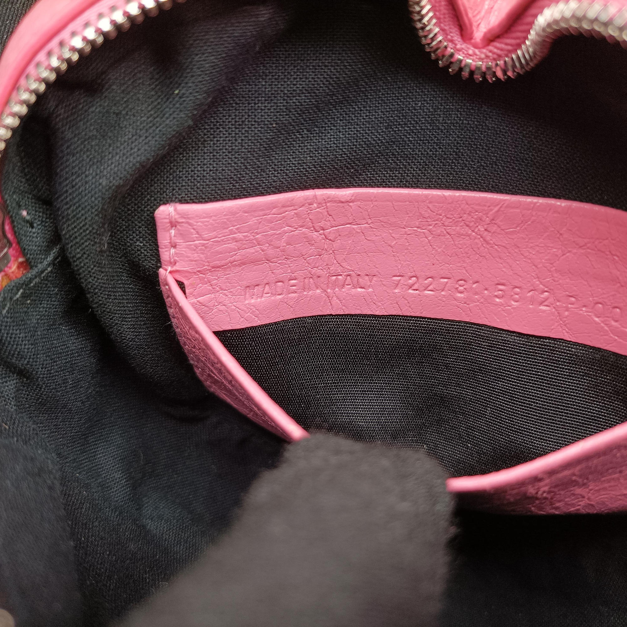 Le Cagole Heart Mini Pink lambskin 722781.5812.P.000959ル カゴーレ ハートミニ ピンク ラムスキン 722781.5812.P.000959