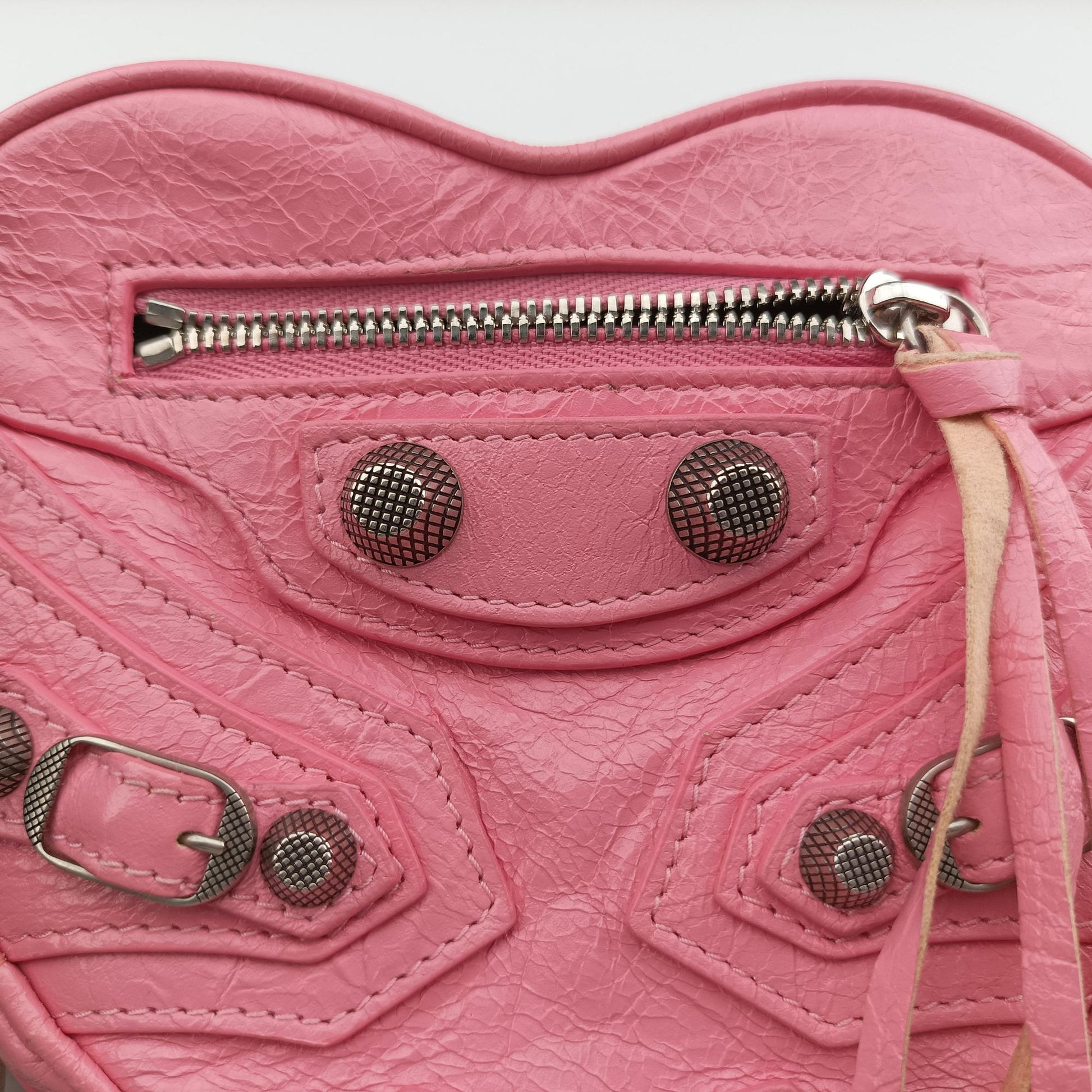 Le Cagole Heart Mini Pink lambskin 722781.5812.P.000959ル カゴーレ ハートミニ ピンク ラムスキン 722781.5812.P.000959