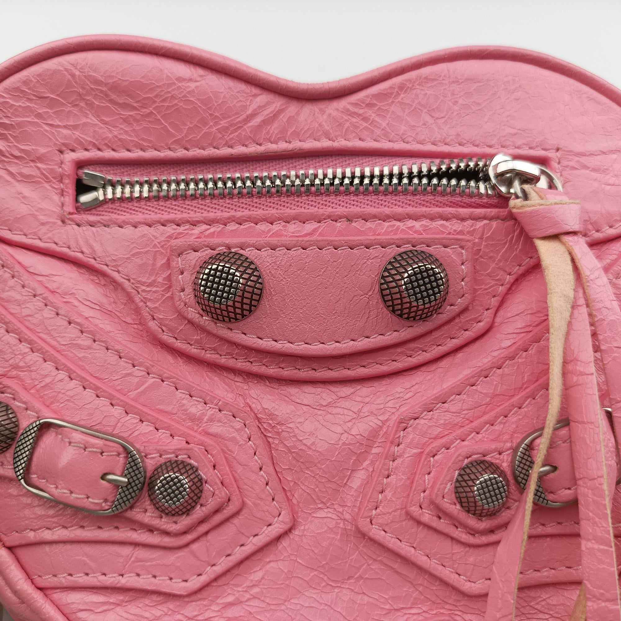 Le Cagole Heart Mini Pink lambskin 722781.5812.P.000959ル カゴーレ ハートミニ ピンク ラムスキン 722781.5812.P.000959