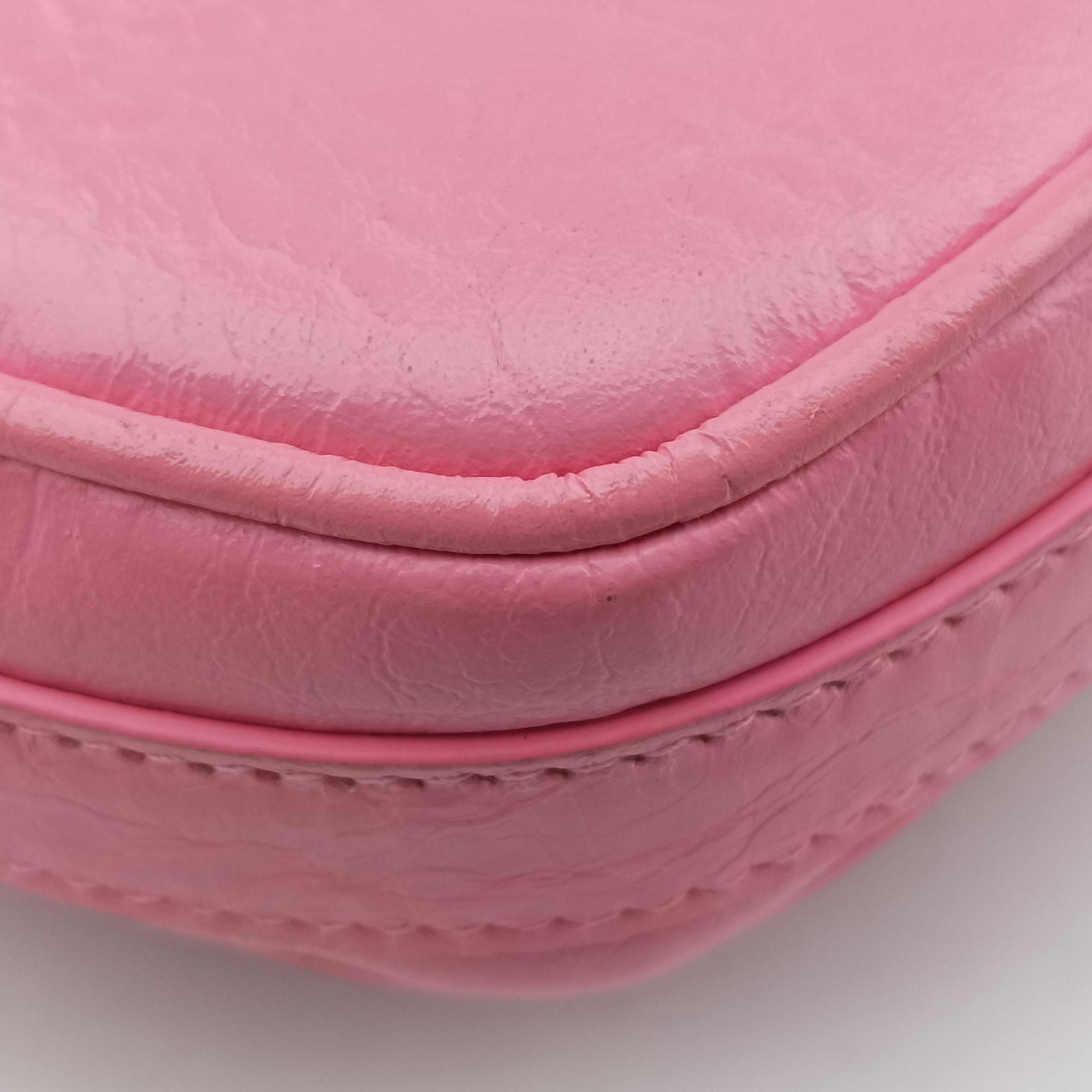 Le Cagole Heart Mini Pink lambskin 722781.5812.P.000959ル カゴーレ ハートミニ ピンク ラムスキン 722781.5812.P.000959