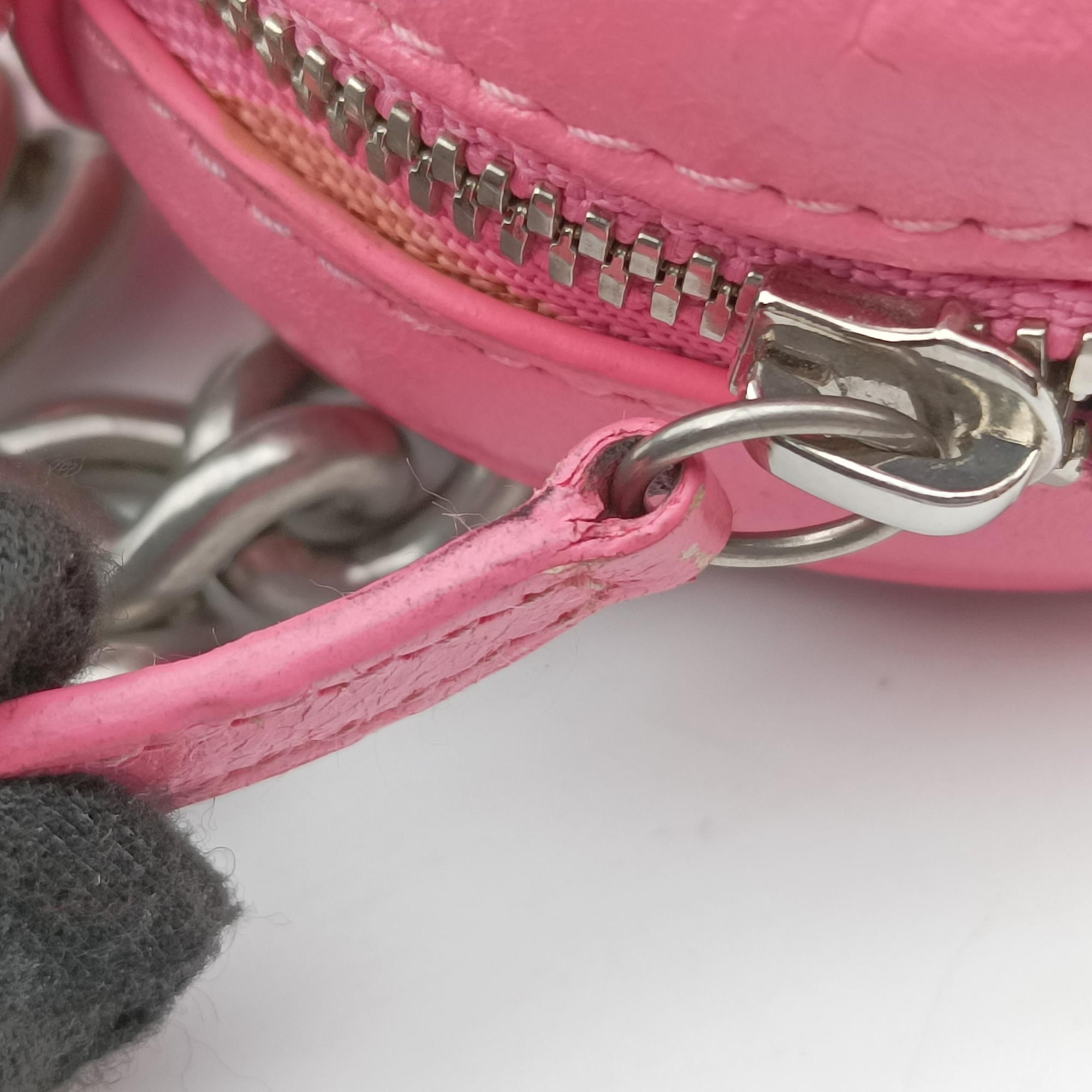 Le Cagole Heart Mini Pink lambskin 722781.5812.P.000959ル カゴーレ ハートミニ ピンク ラムスキン 722781.5812.P.000959