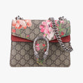 Dionysus beige×red×multicolor PVC coated canvas × suede 421970 A020276695ディオニュソス ベージュ×レッド×マルチカラー PVCコーティングキャンバス × スエード 421970 A020276695