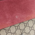 Dionysus beige×red×multicolor PVC coated canvas × suede 421970 A020276695ディオニュソス ベージュ×レッド×マルチカラー PVCコーティングキャンバス × スエード 421970 A020276695