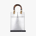 MINI SUNSHINE SHOPPER Silver Leather 8BS051 8BS051 AJH7サンシャイン ショッパー シルバー レザー 8BS051 8BS051 AJH7