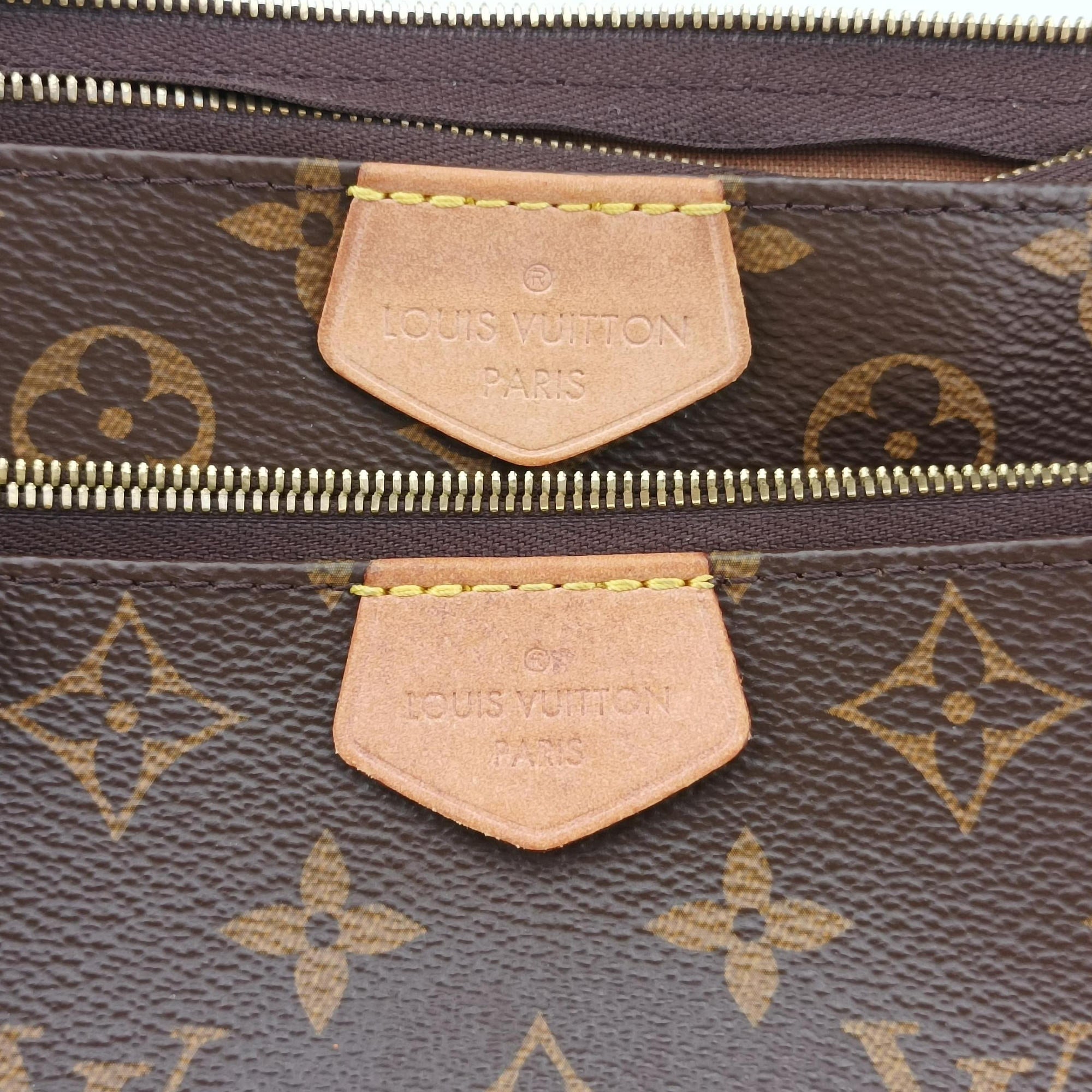 MULTI POCHETTE ACCESSOIRES MARRON×ROSE CLAIRE Monogram Canvas M44840 TA2260ミュルティポシェットアクセソワール マロン×ローズ クレール モノグラムキャンバス M44840 TA2260