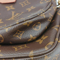 MULTI POCHETTE ACCESSOIRES MARRON×ROSE CLAIRE Monogram Canvas M44840 TA2260ミュルティポシェットアクセソワール マロン×ローズ クレール モノグラムキャンバス M44840 TA2260