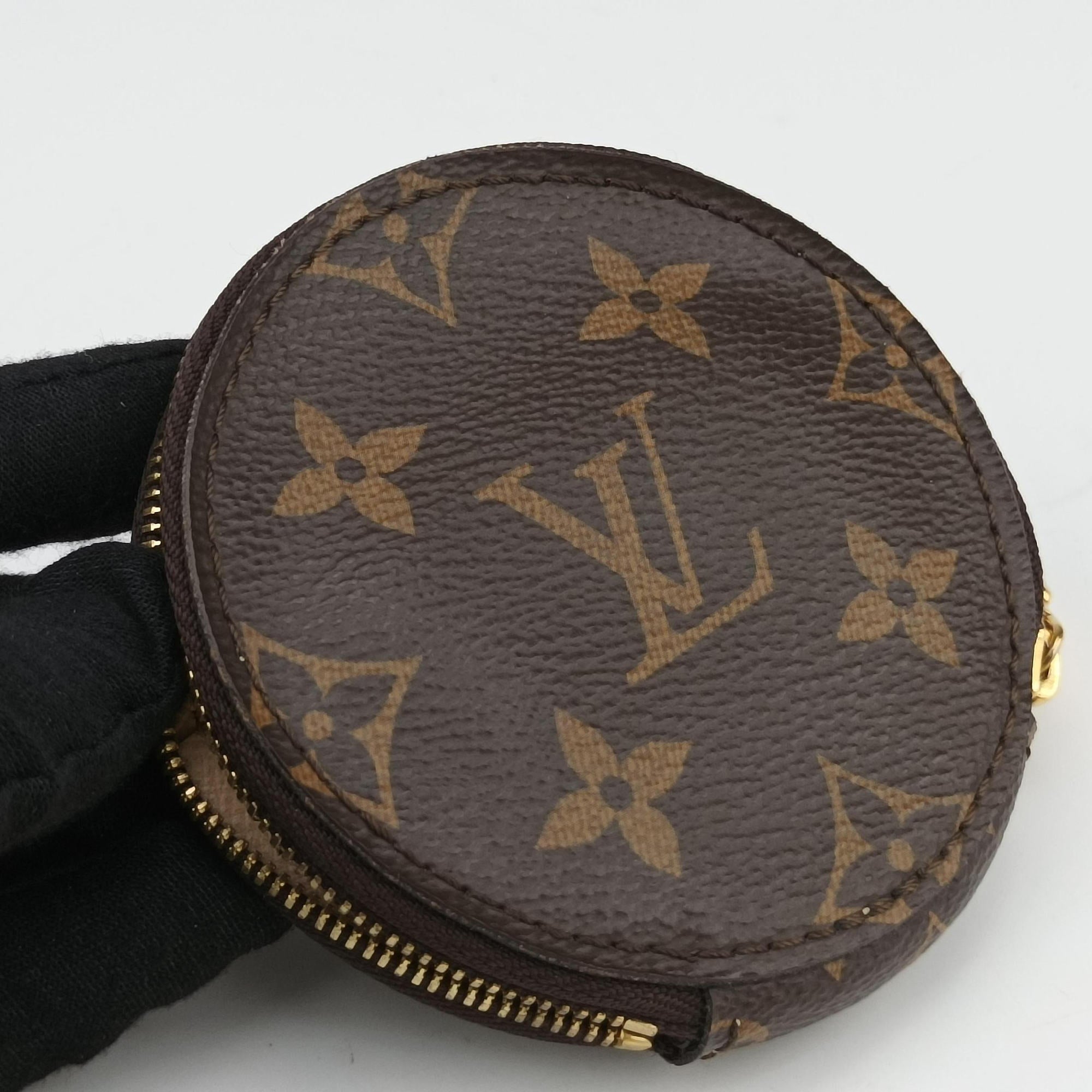 MULTI POCHETTE ACCESSOIRES MARRON×ROSE CLAIRE Monogram Canvas M44840 TA2260ミュルティポシェットアクセソワール マロン×ローズ クレール モノグラムキャンバス M44840 TA2260