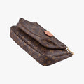 MULTI POCHETTE ACCESSOIRES MARRON×ROSE CLAIRE Monogram Canvas M44840 TA2260ミュルティポシェットアクセソワール マロン×ローズ クレール モノグラムキャンバス M44840 TA2260