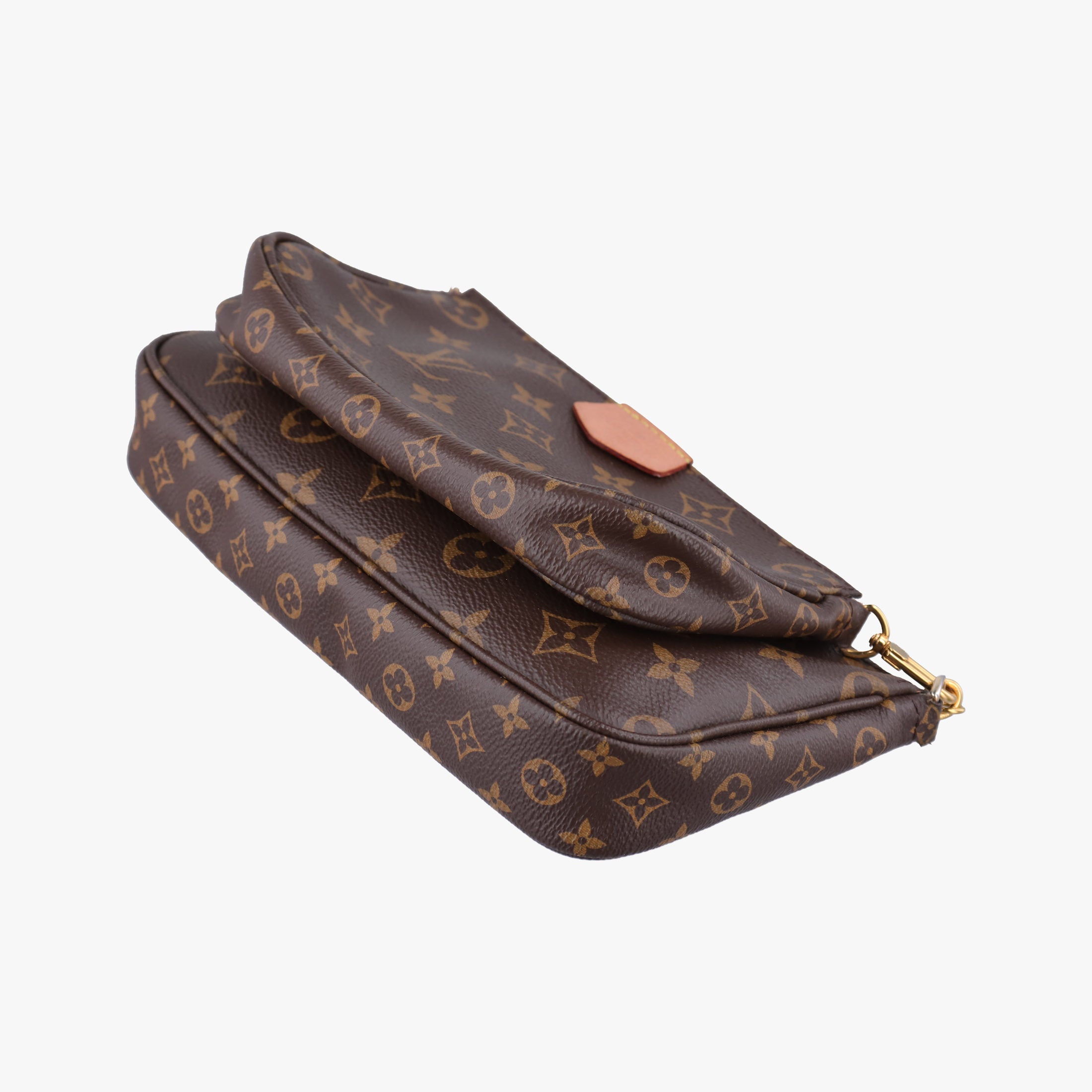 MULTI POCHETTE ACCESSOIRES MARRON×ROSE CLAIRE Monogram Canvas M44840 TA2260ミュルティポシェットアクセソワール マロン×ローズ クレール モノグラムキャンバス M44840 TA2260