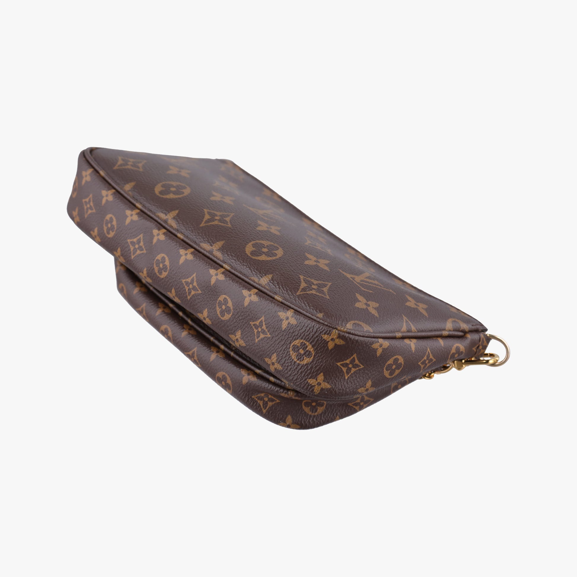 MULTI POCHETTE ACCESSOIRES MARRON×ROSE CLAIRE Monogram Canvas M44840 TA2260ミュルティポシェットアクセソワール マロン×ローズ クレール モノグラムキャンバス M44840 TA2260