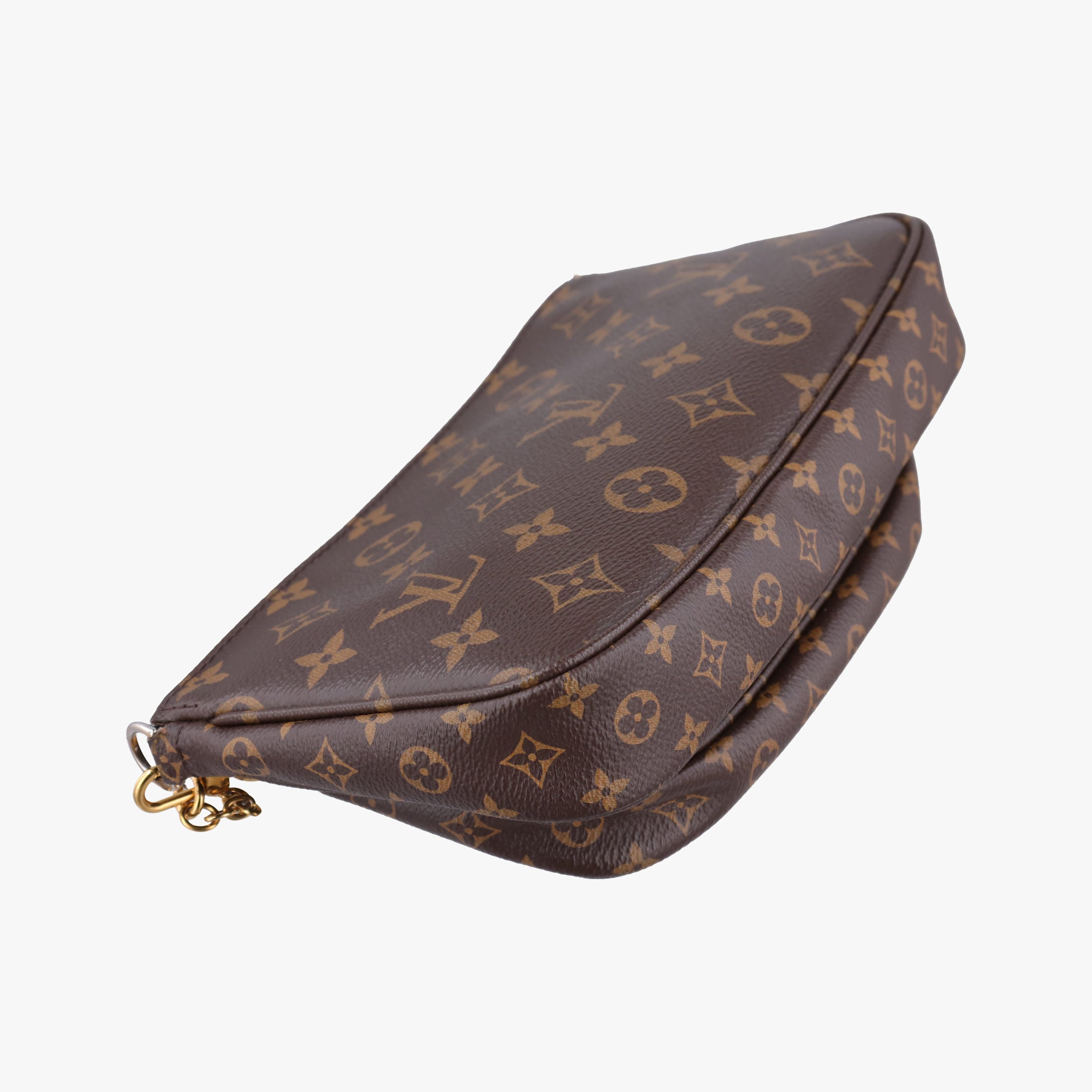 MULTI POCHETTE ACCESSOIRES MARRON×ROSE CLAIRE Monogram Canvas M44840 TA2260ミュルティポシェットアクセソワール マロン×ローズ クレール モノグラムキャンバス M44840 TA2260