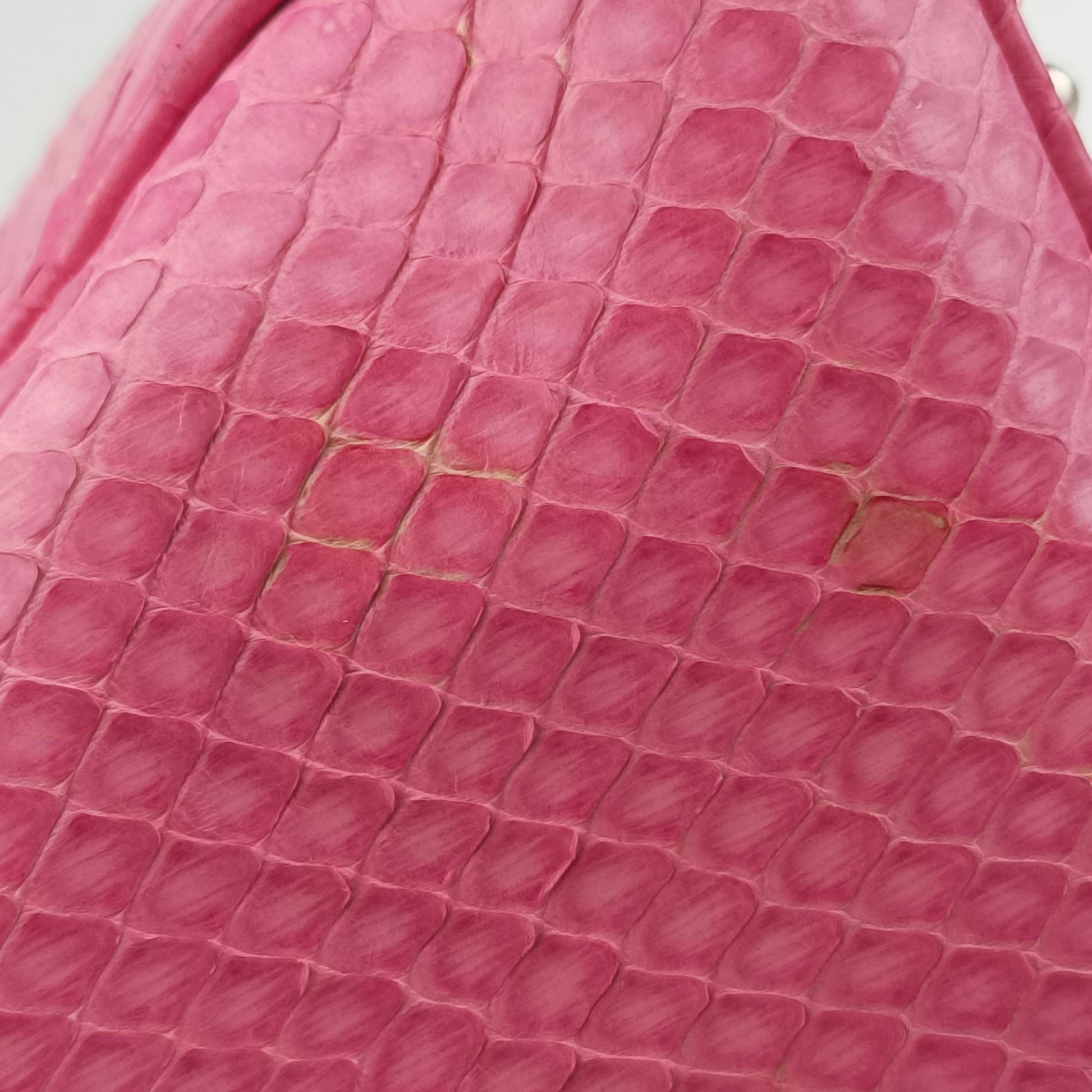 Lady Dior Pink snakeskin 14-BO-0192レディディオール ピンク ヘビ革 14-BO-0192