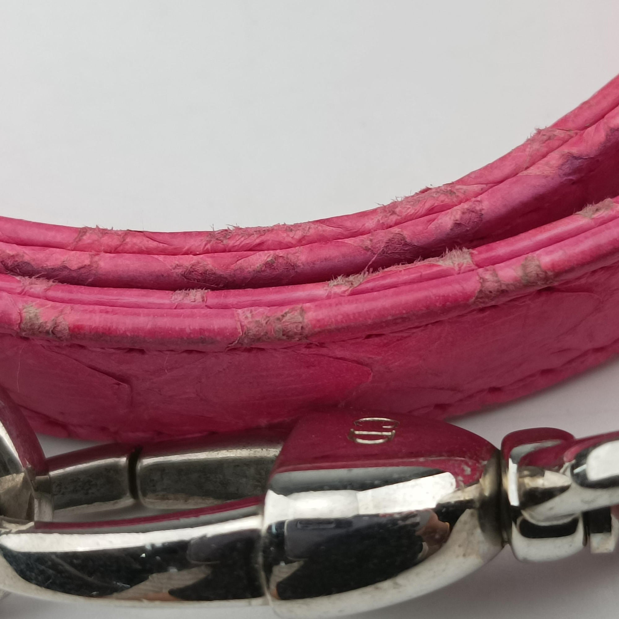Lady Dior Pink snakeskin 14-BO-0192レディディオール ピンク ヘビ革 14-BO-0192