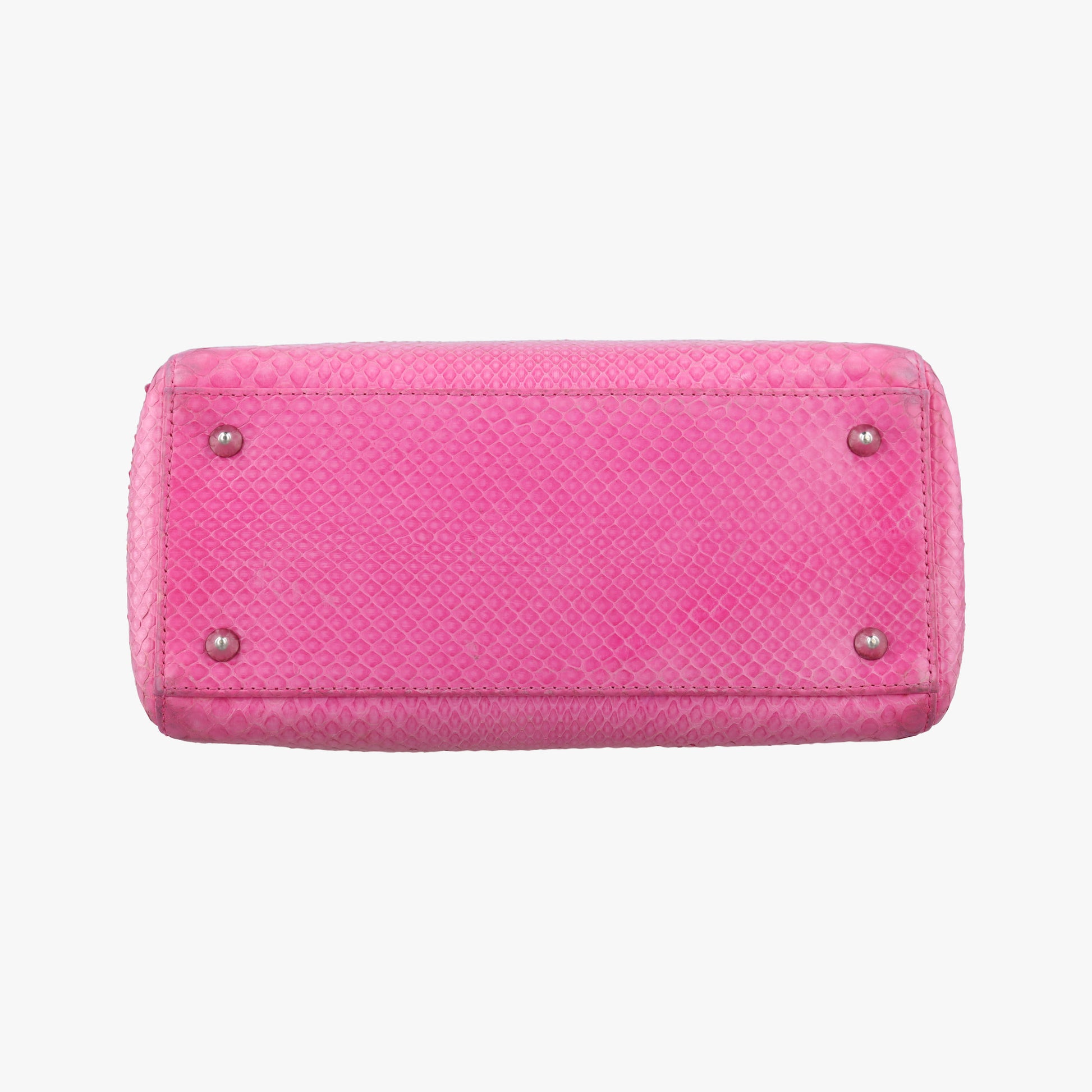 Lady Dior Pink snakeskin 14-BO-0192レディディオール ピンク ヘビ革 14-BO-0192