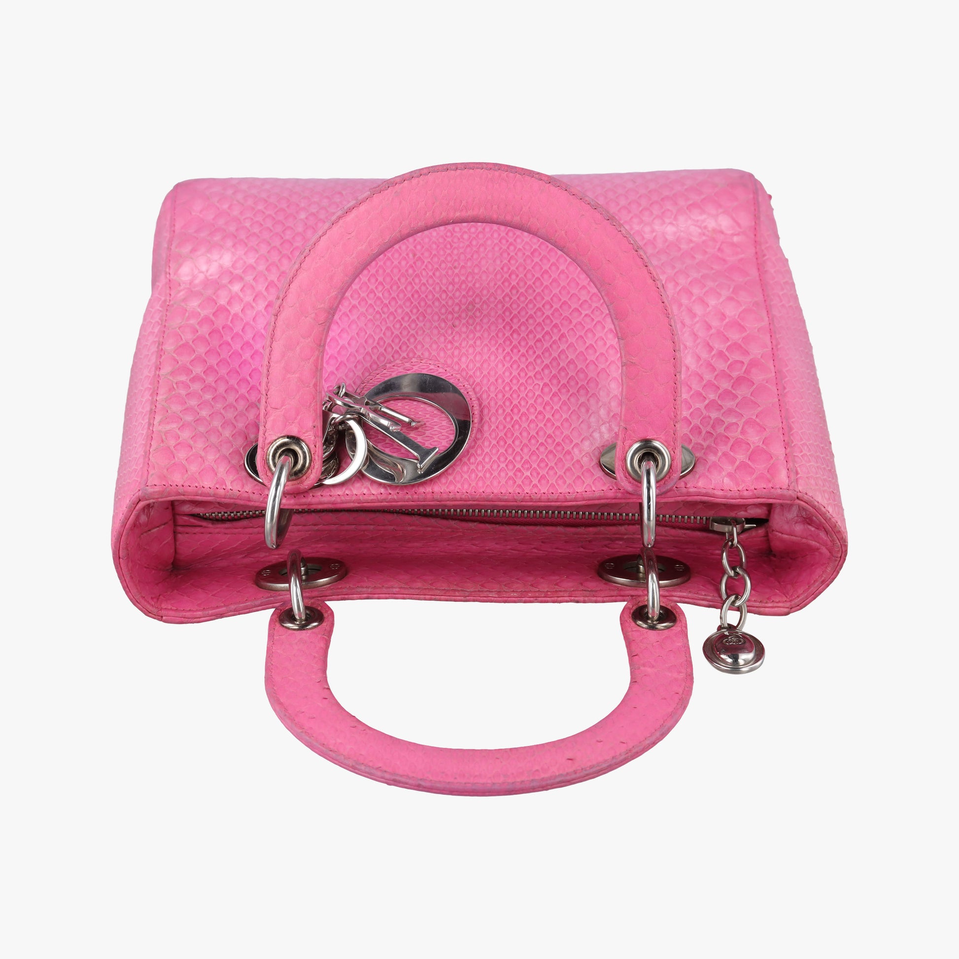 Lady Dior Pink snakeskin 14-BO-0192レディディオール ピンク ヘビ革 14-BO-0192