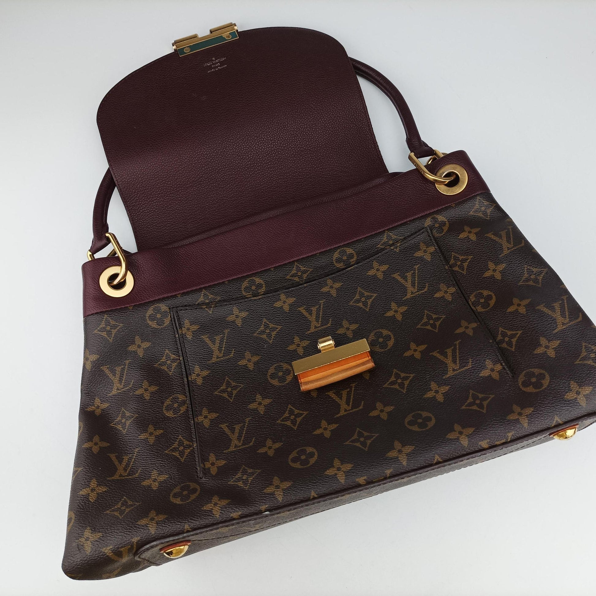 OLYMPE Brown×QUETSCHE Monogram Canvas×calf leather M40926 SP4142オランプ モノグラム×ケッチュ モノグラムキャンバス × カーフレザー M40926 SP4142