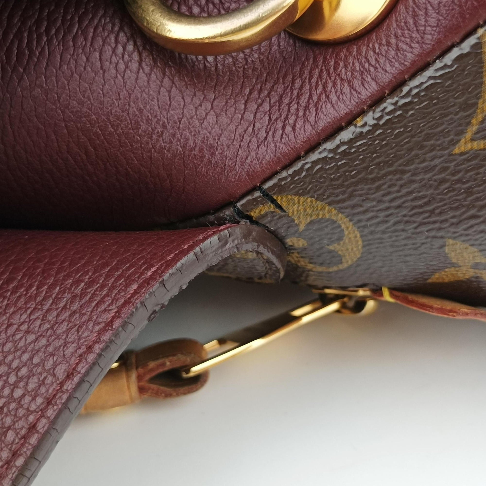 OLYMPE Brown×QUETSCHE Monogram Canvas×calf leather M40926 SP4142オランプ モノグラム×ケッチュ モノグラムキャンバス × カーフレザー M40926 SP4142