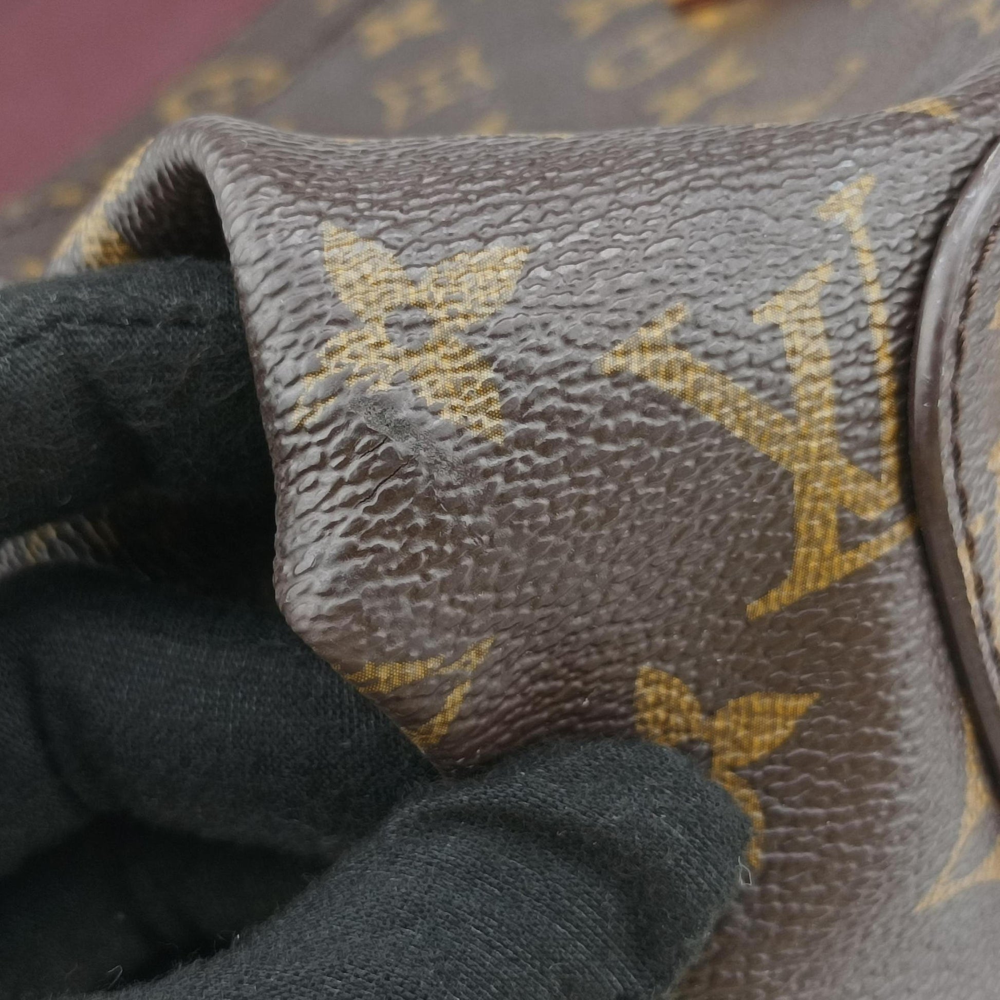 OLYMPE Brown×QUETSCHE Monogram Canvas×calf leather M40926 SP4142オランプ モノグラム×ケッチュ モノグラムキャンバス × カーフレザー M40926 SP4142