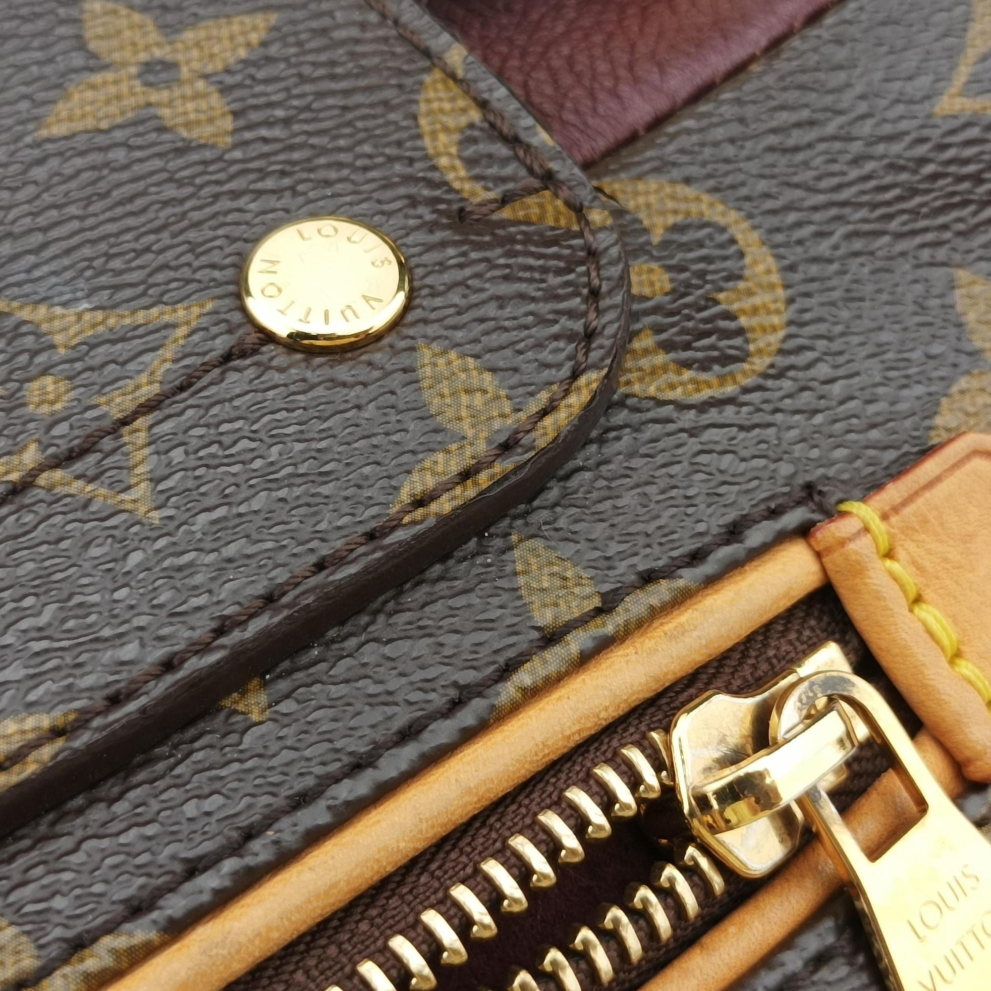 OLYMPE Brown×QUETSCHE Monogram Canvas×calf leather M40926 SP4142オランプ モノグラム×ケッチュ モノグラムキャンバス × カーフレザー M40926 SP4142