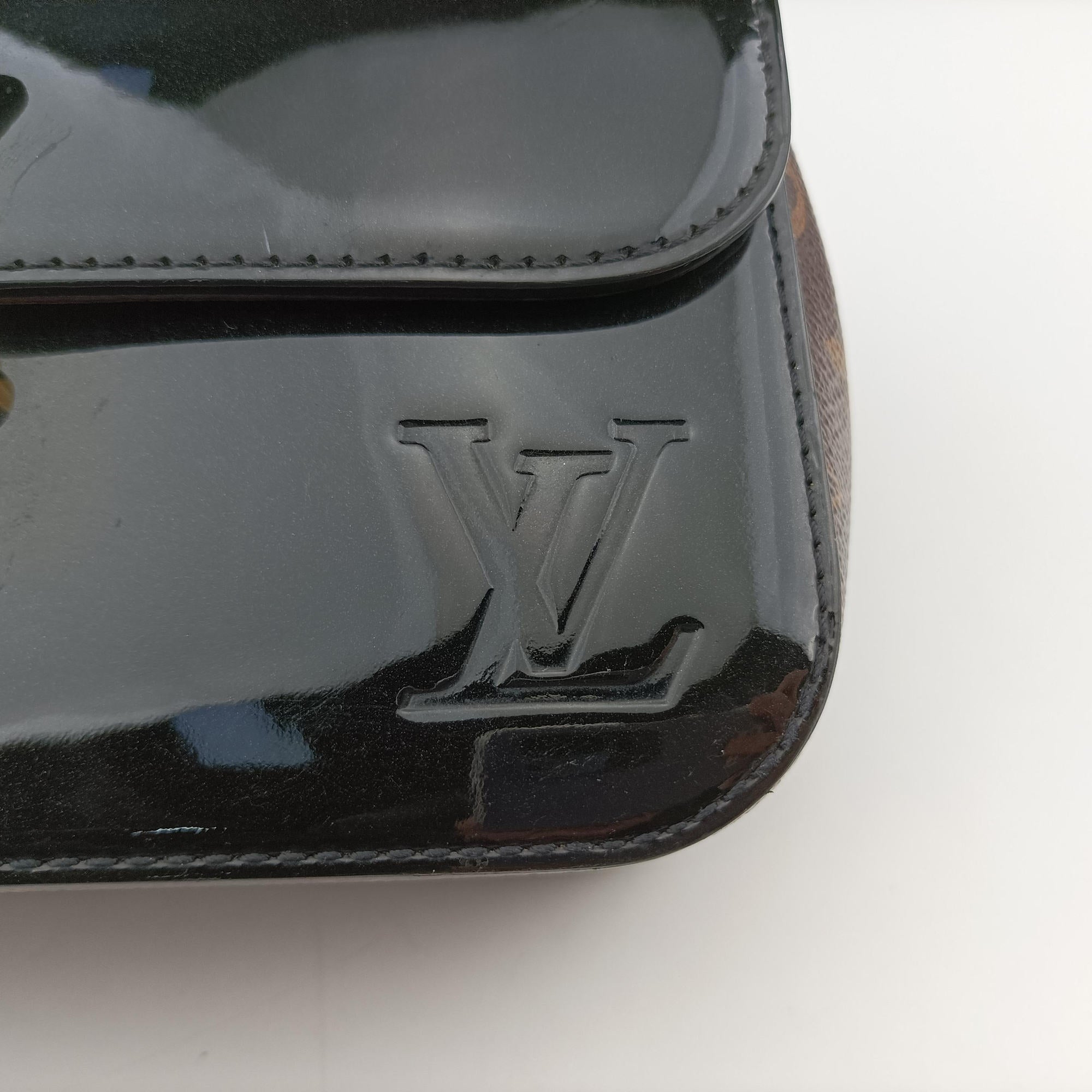 Cherrywood BB brown×black Monogram Canvas×Vernis M51953 PL1220チェリーウッドBB モノグラム/ブラウン×ブラック モノグラム×ヴェルニ M51953 PL1220