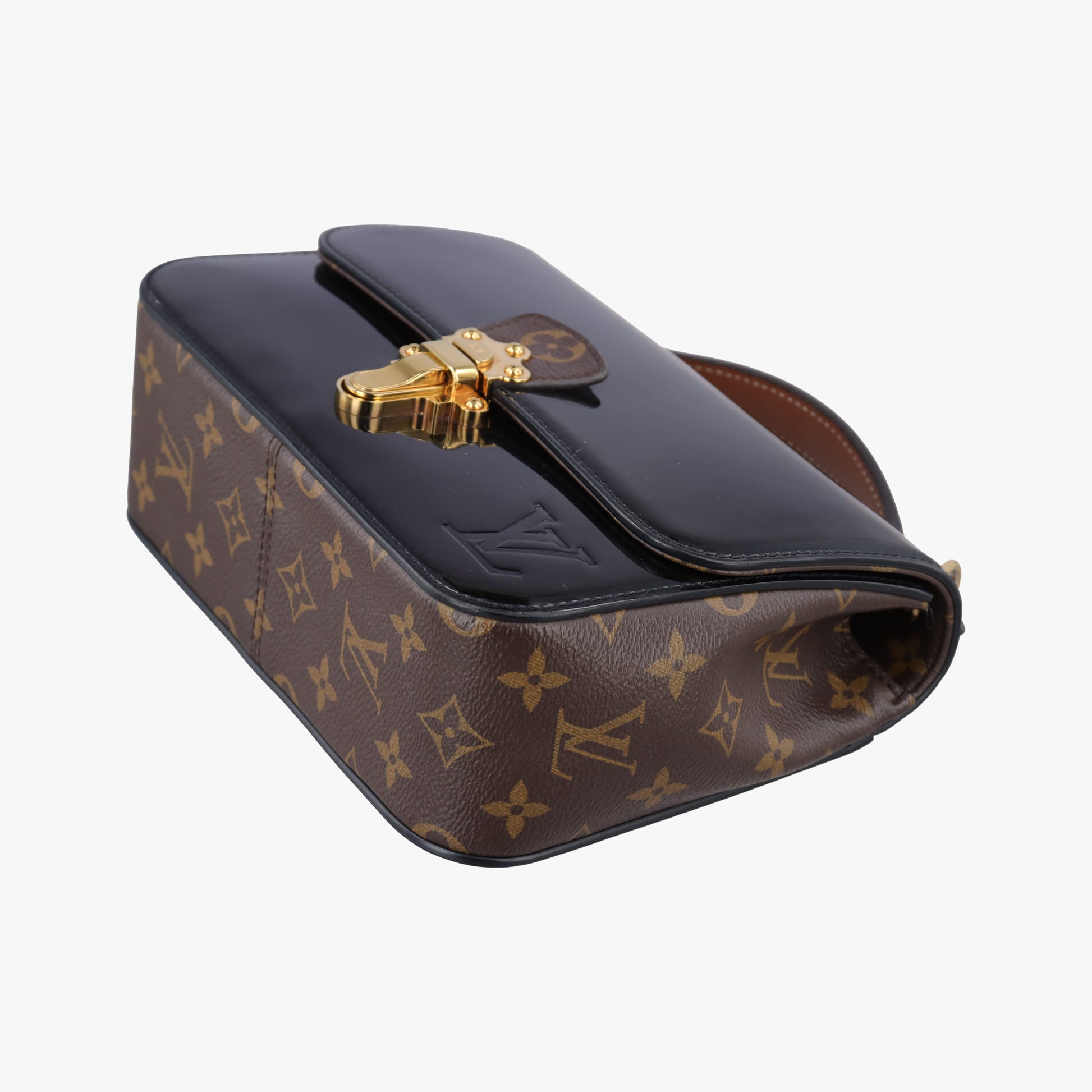 Cherrywood BB brown×black Monogram Canvas×Vernis M51953 PL1220チェリーウッドBB モノグラム/ブラウン×ブラック モノグラム×ヴェルニ M51953 PL1220