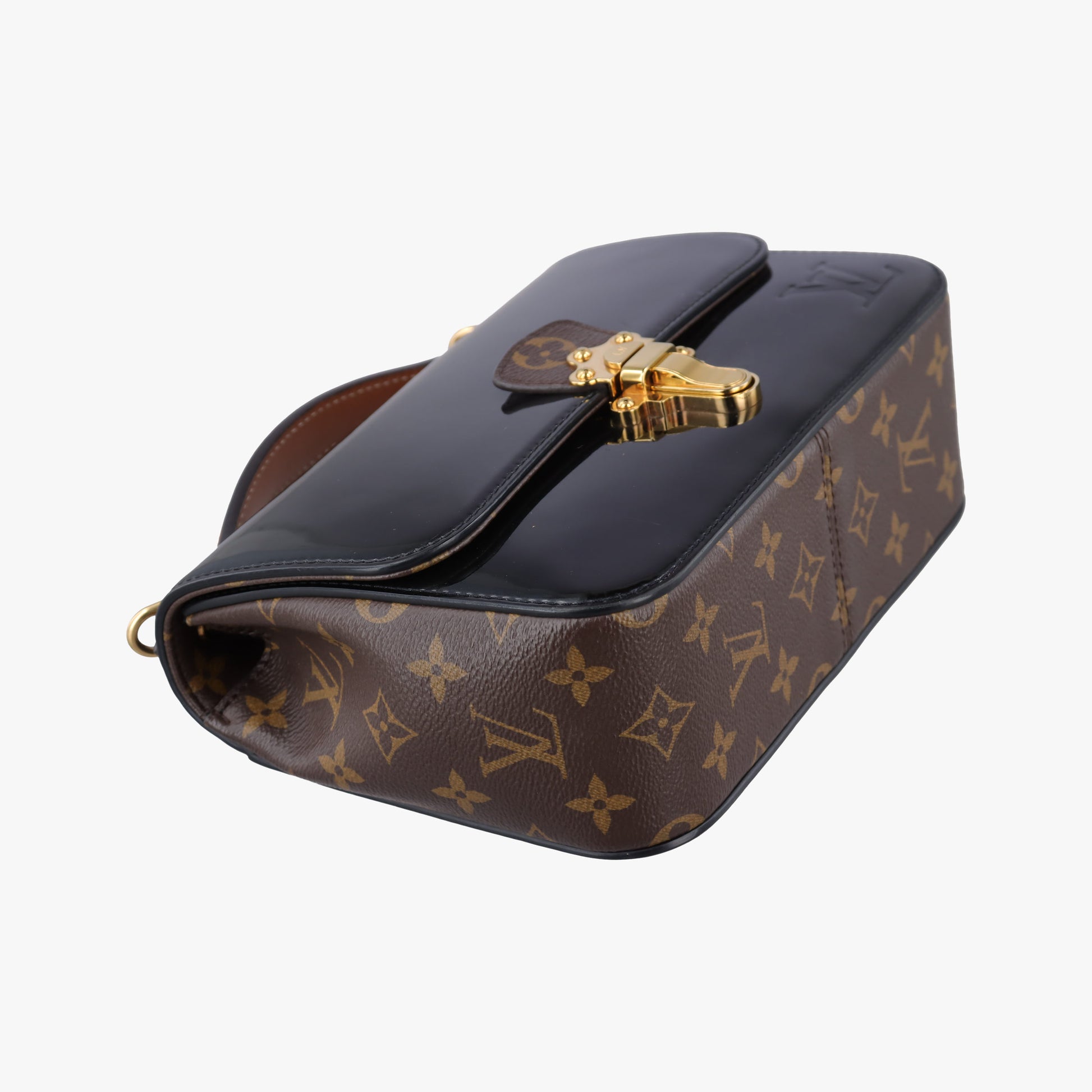Cherrywood BB brown×black Monogram Canvas×Vernis M51953 PL1220チェリーウッドBB モノグラム/ブラウン×ブラック モノグラム×ヴェルニ M51953 PL1220