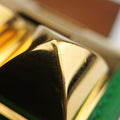 Collier de chien Green×golden Leather × GP P▢ SIコリエ ド シアン グリーン×ゴールド レザー×GP P▢ SI