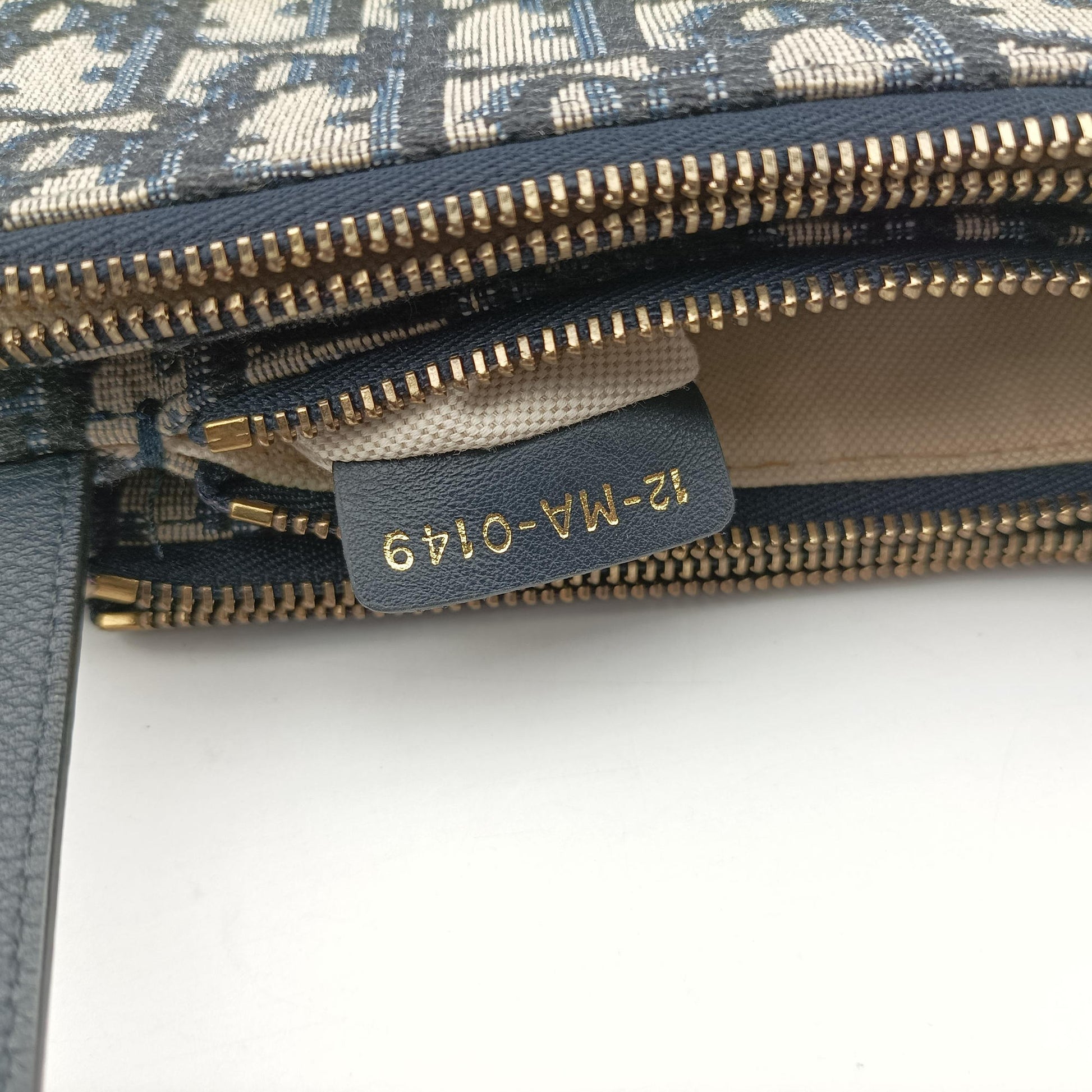Saddle Navy×Gray Jacquard 12-MA-0149サドル ネイビー×グレー ジャガード 12-MA-0149