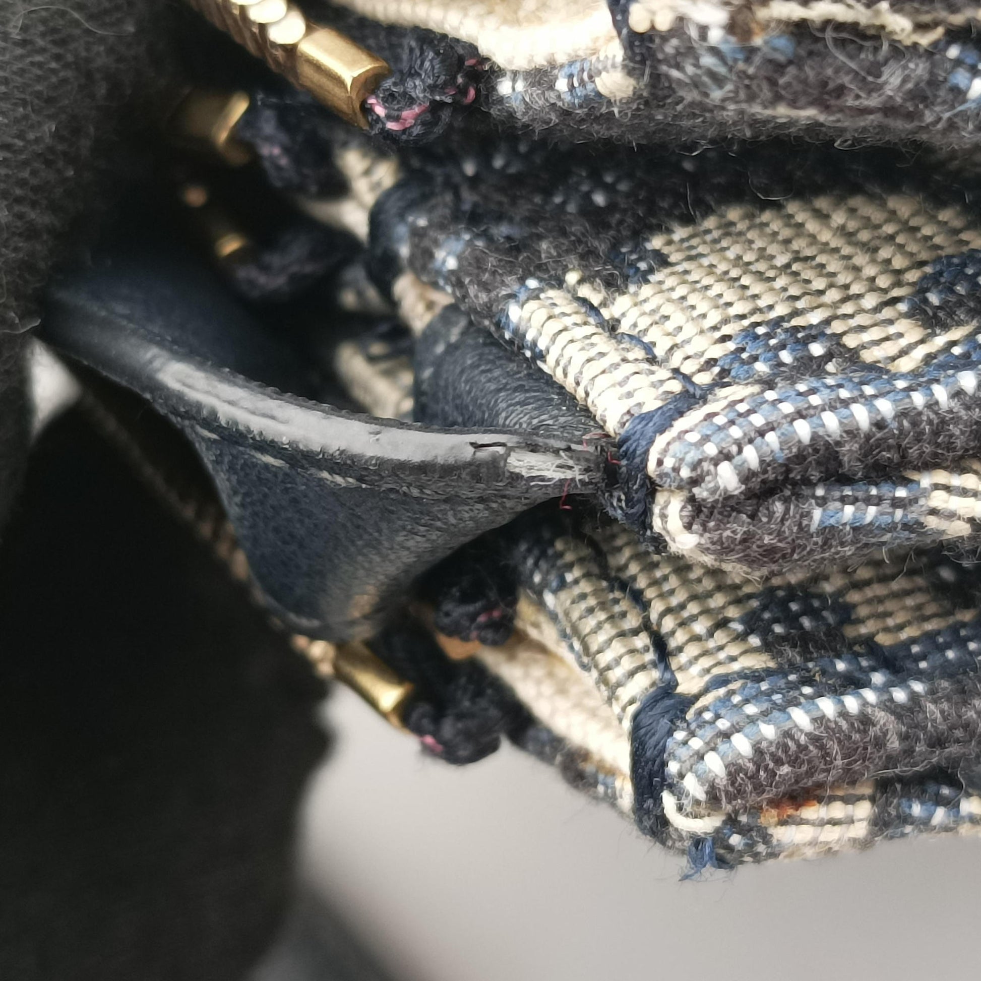 Saddle Navy×Gray Jacquard 12-MA-0149サドル ネイビー×グレー ジャガード 12-MA-0149