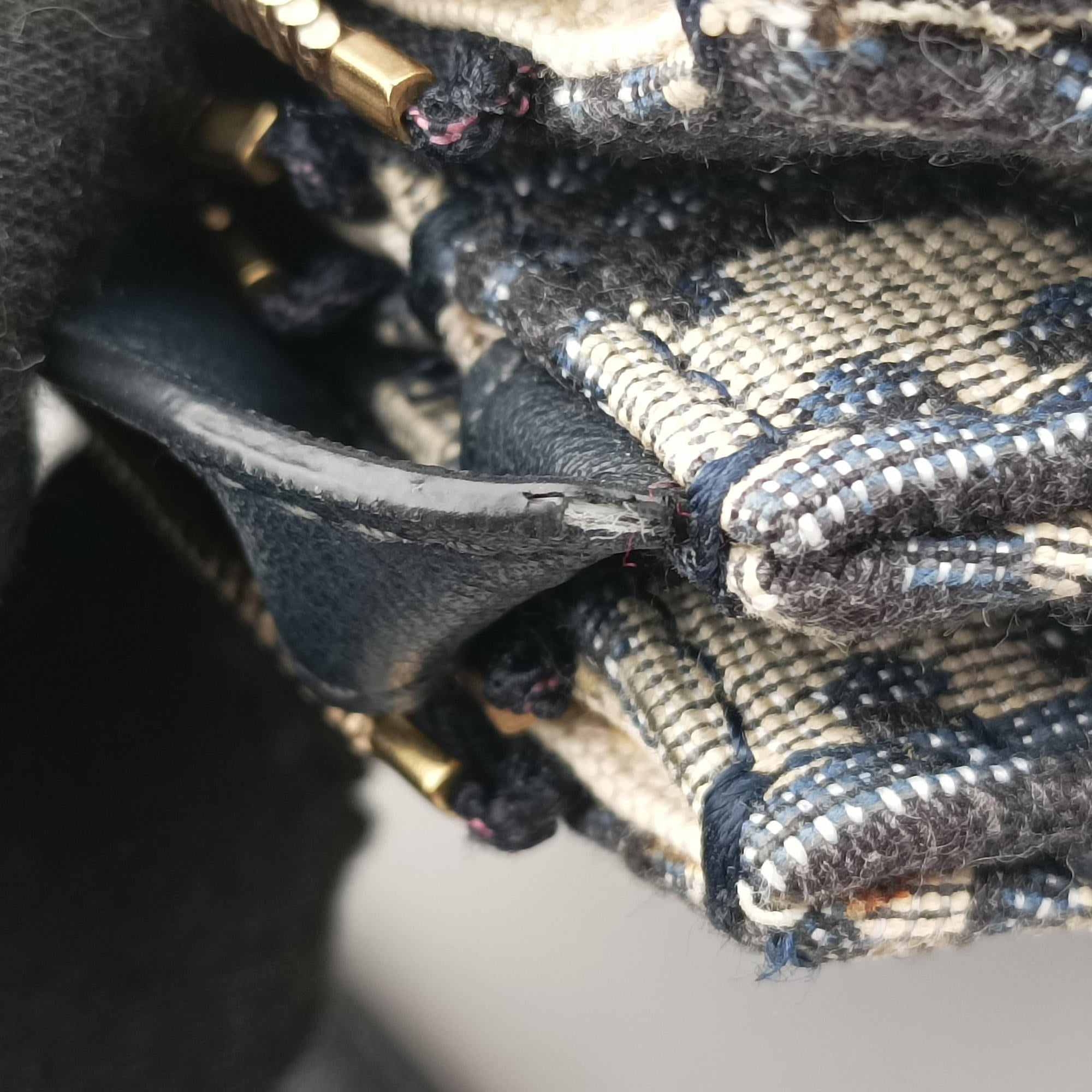 Saddle Navy×Gray Jacquard 12-MA-0149サドル ネイビー×グレー ジャガード 12-MA-0149