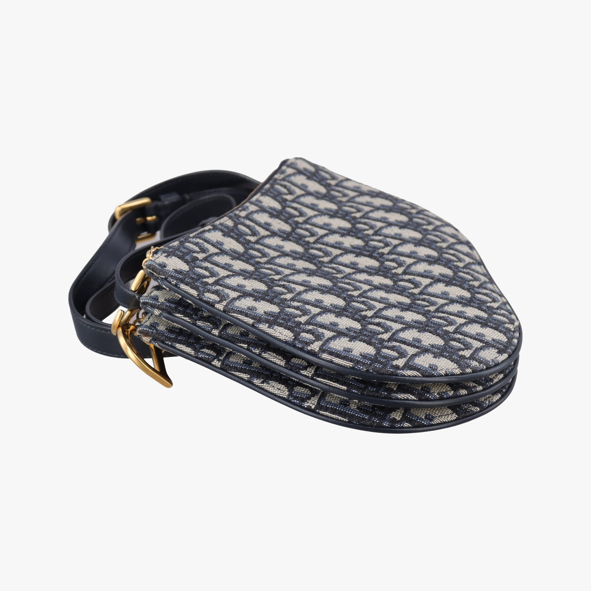 Saddle Navy×Gray Jacquard 12-MA-0149サドル ネイビー×グレー ジャガード 12-MA-0149