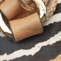 Zebra Printed Marrakech Black×White×Beige ponyhair 257023 C010327055ゼブラプリントマラケシュ ブラック×ホワイト×ベージュ ハラコ 257023 C010327055