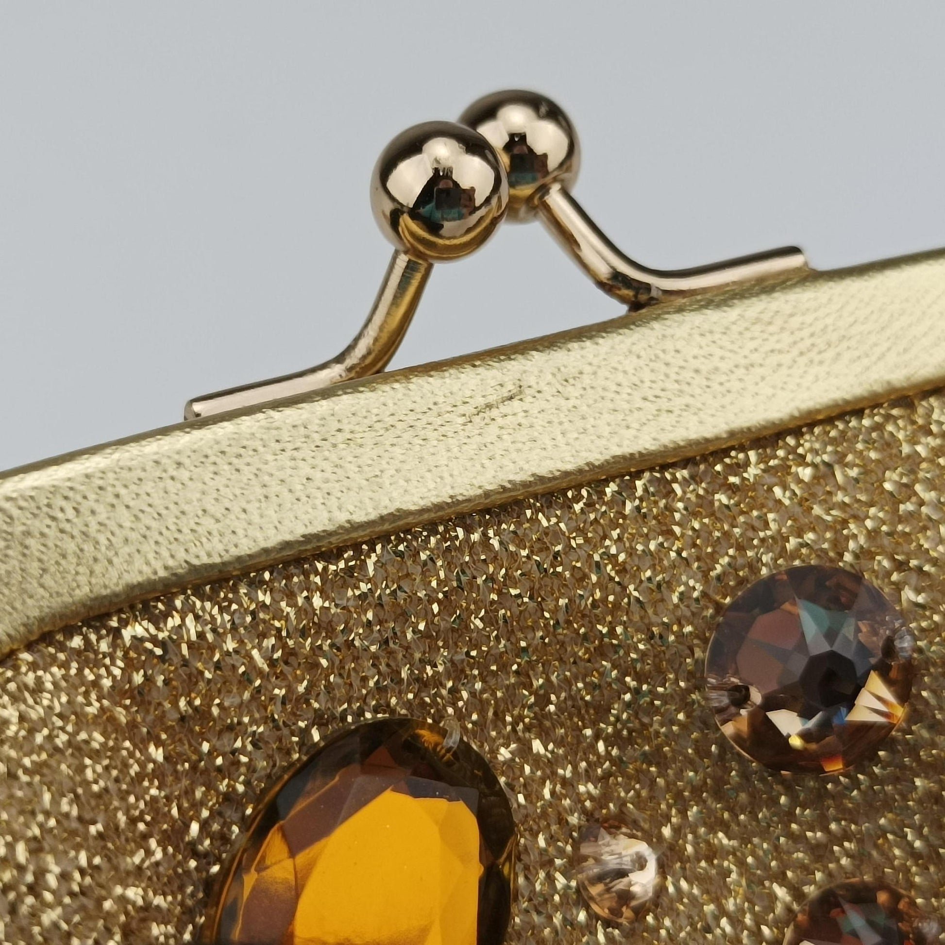 Vanda Golden Glitter fabric ヴァンダ ゴールド グリッター 