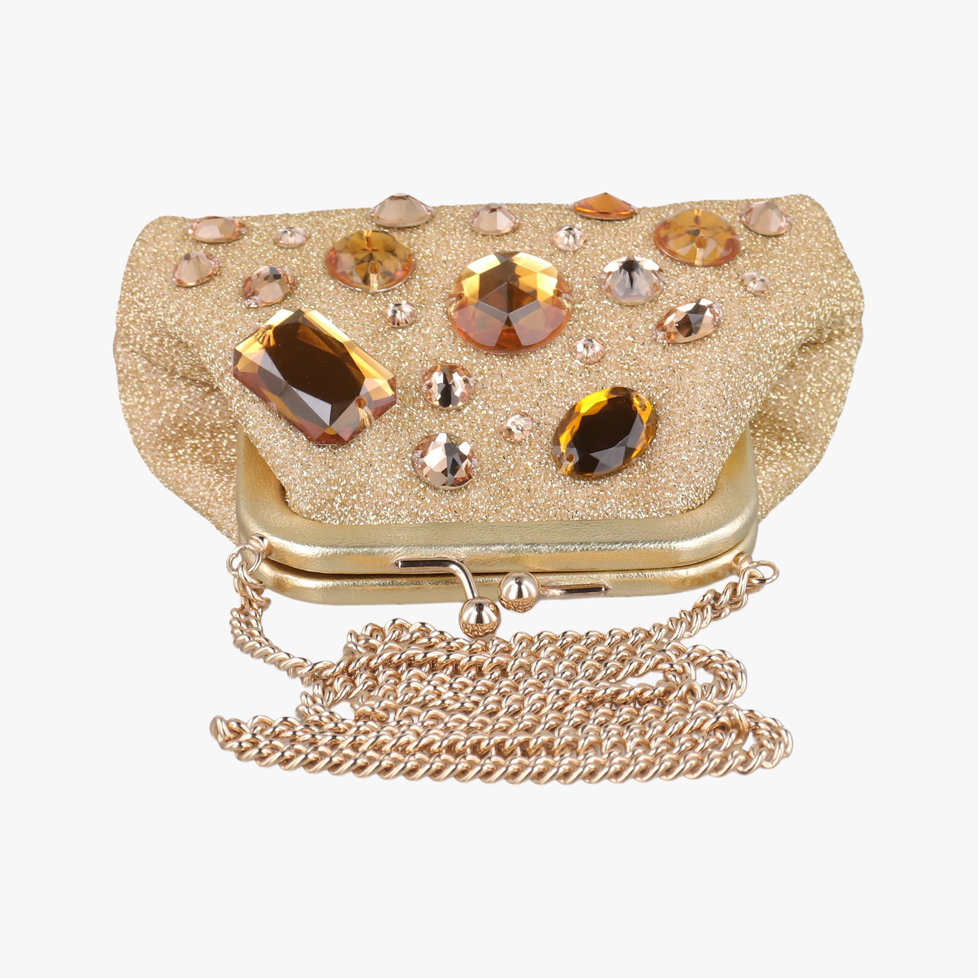 Vanda Golden Glitter fabric ヴァンダ ゴールド グリッター 